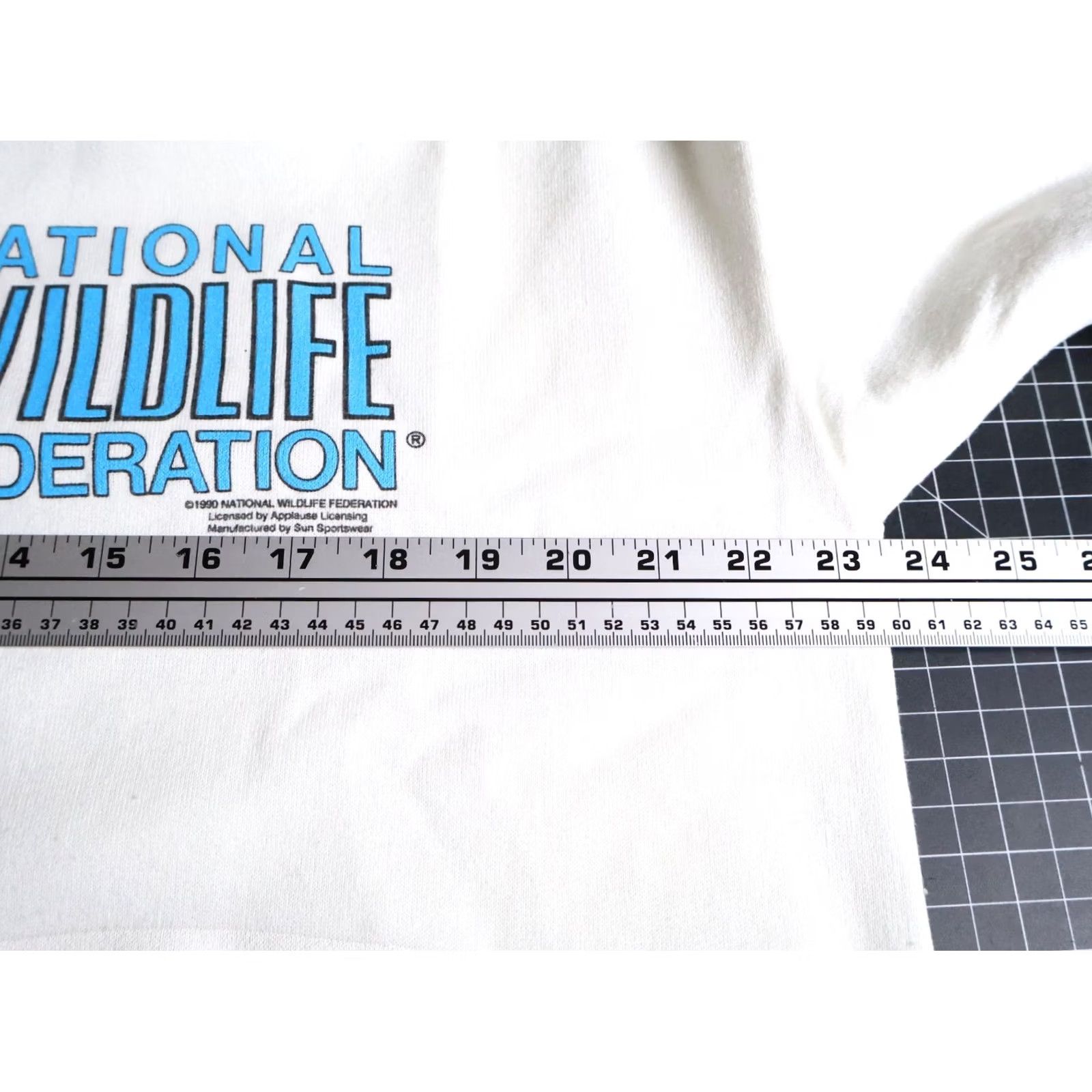 Vintage VINTAGE National Wildlife Sweatshirt Sun Logo White XL Men 1990 50/50 Crewneck Graphic Print Bear 90s Retro Animals Size US XL / EU 56 / 4 - 6 Thumbnail