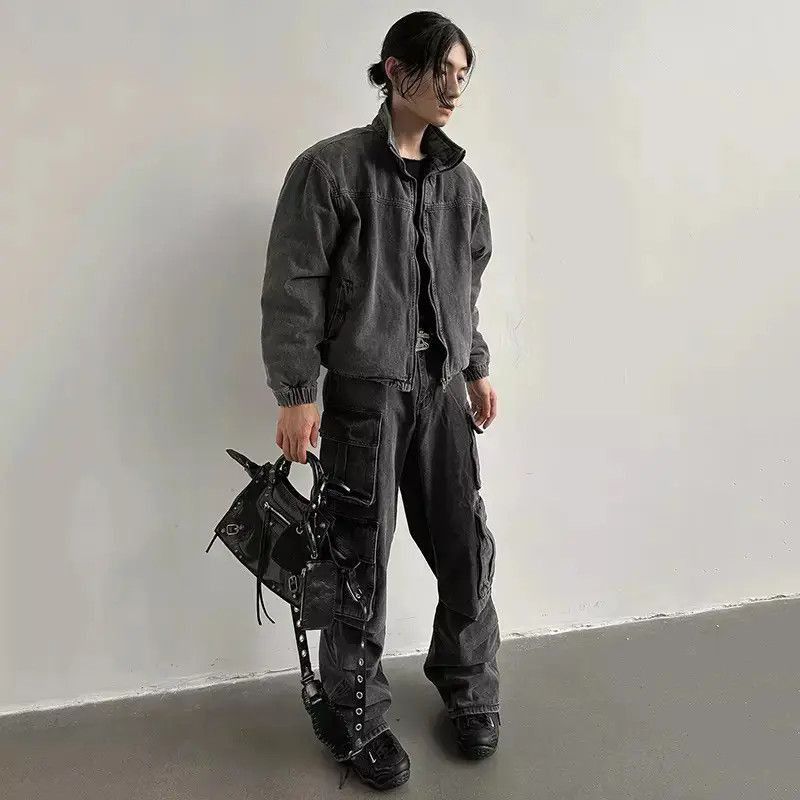 Japanese Brand Multi pocket utility grunge cargo pants y2k Size US 30 / EU 46 - 4 Thumbnail