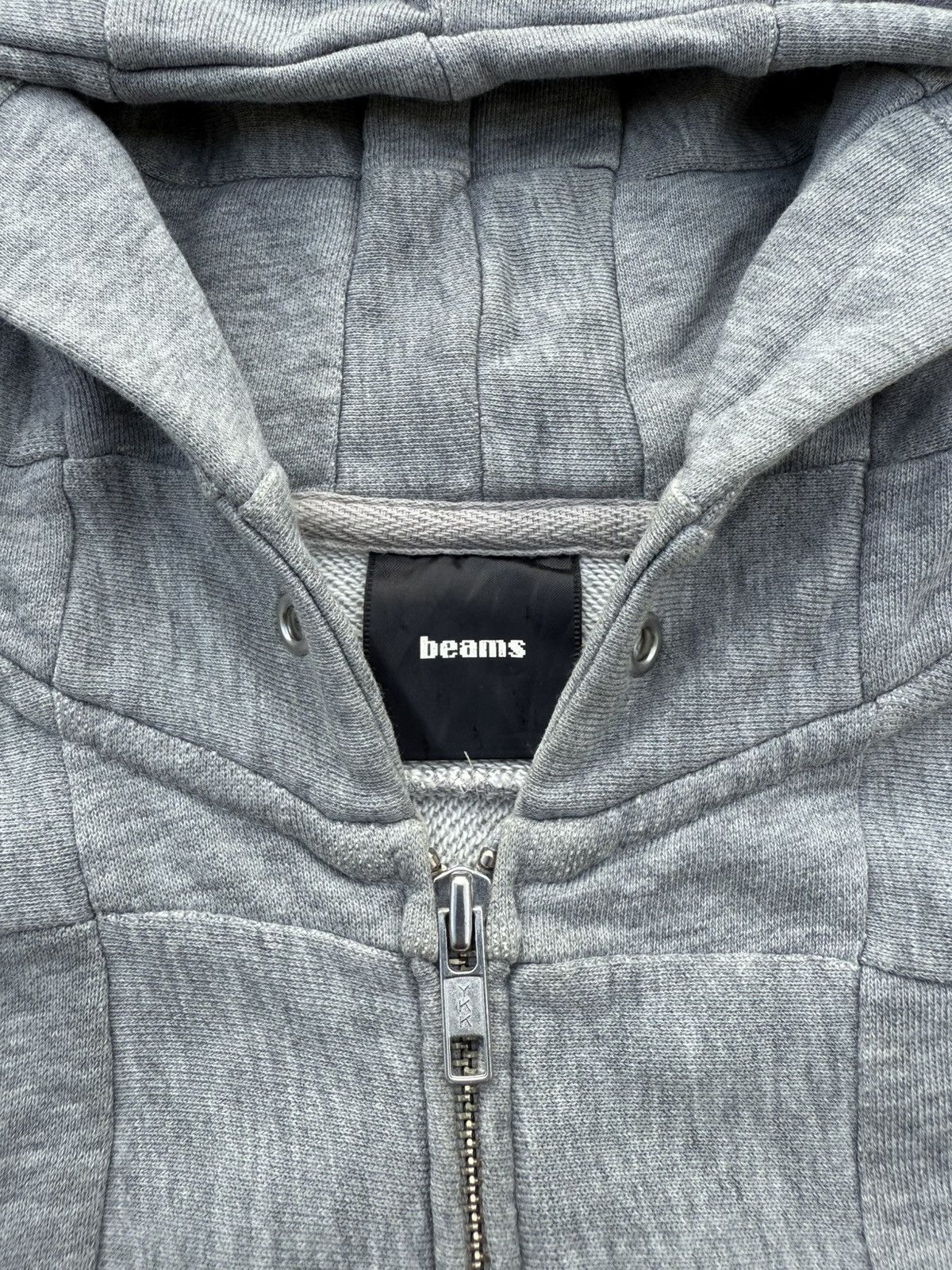 Beams Plus Vintage BEAMS Japan Reconstructed Boxs Zip Up Hoode Size US M / EU 48-50 / 2 - 6 Thumbnail