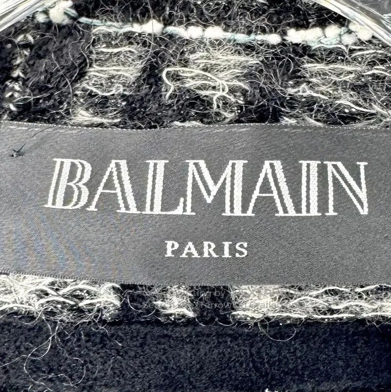 Balmain Balmain Women's Gray Wool Blazer . Size XS / US 0-2 / IT 36-38 - 6 Thumbnail