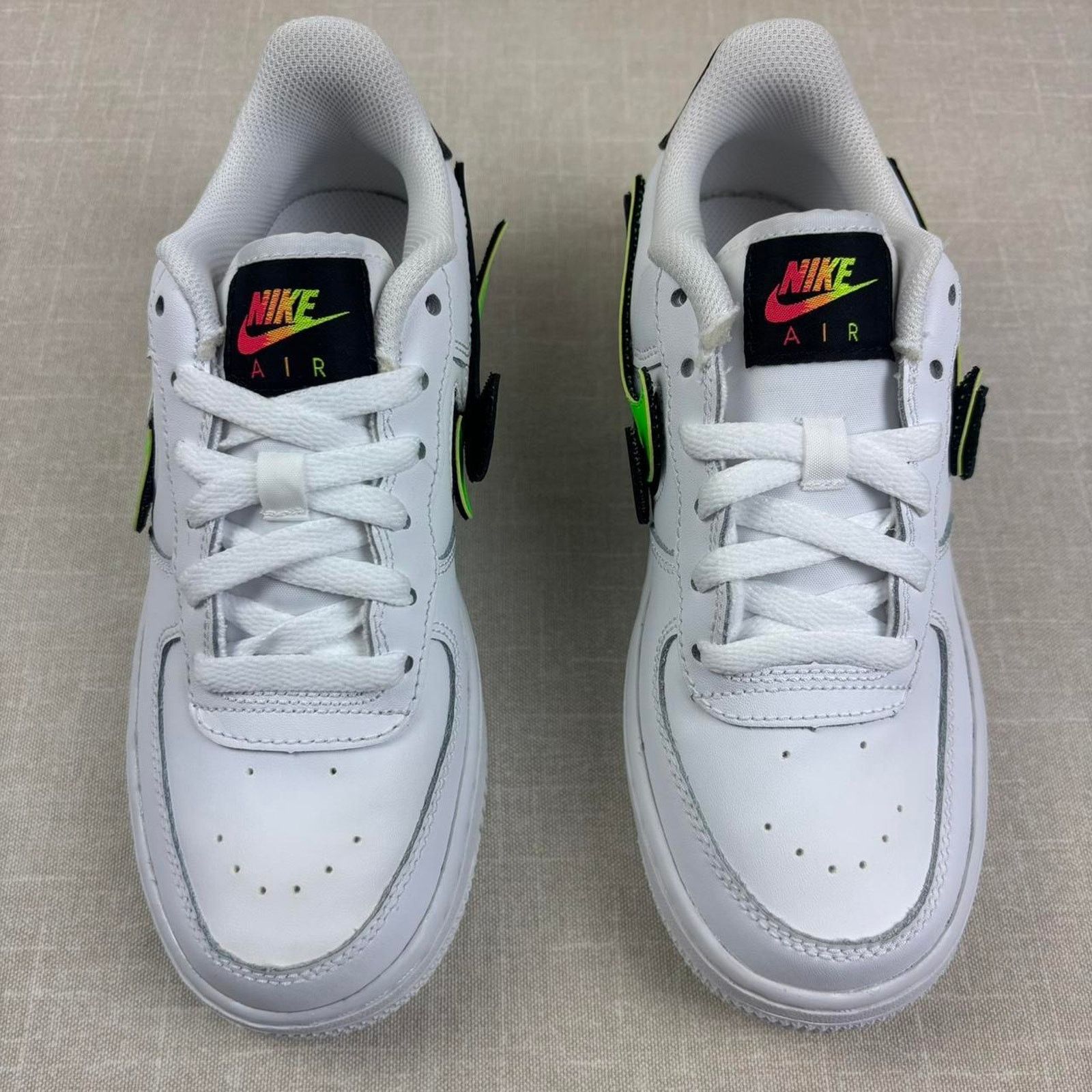 Nike ✅ 2019 Nike Air Force 1 Low “Removable Swoosh” 5.5W Size US 5.5 / IT 35.5 - 3 Thumbnail