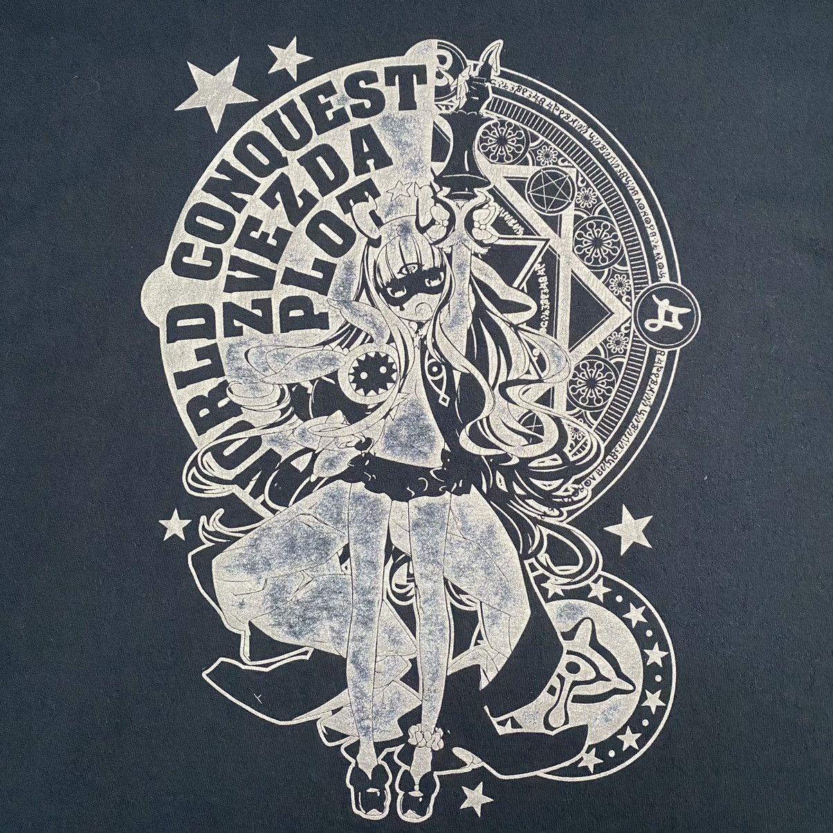 Anime Vintage World Conquest Zvezda Plot Anime T Shirt Size US L / EU 52-54 / 3 - 6 Thumbnail