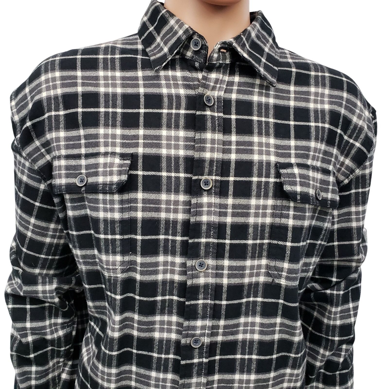 JACHS NY JACHS New York Flannel Shirt Plaid Two Pockets Heavy 2XL XXL Size US XXL / EU 58 / 5 - 3 Thumbnail