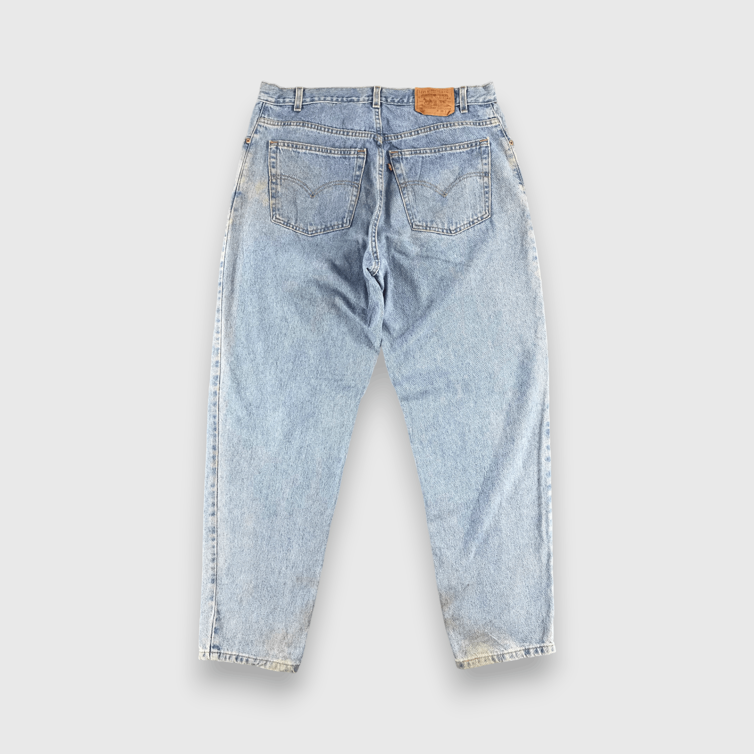 Levi's Vintage 90s Light Wash Levis 560 Jeans-J1196 Size US 39 - 2 Thumbnail