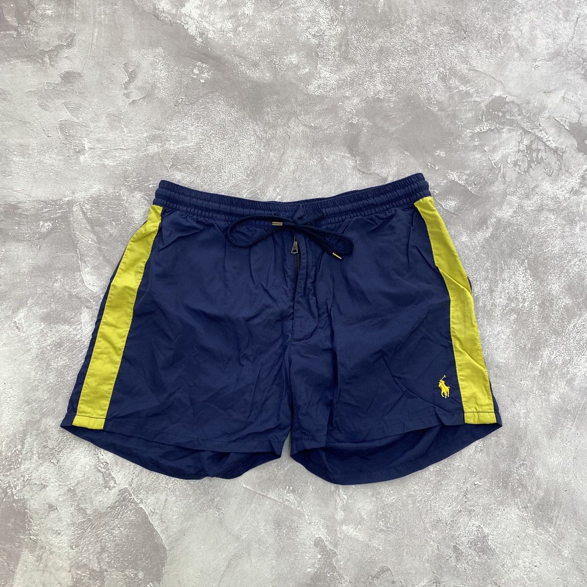 Polo Ralph Lauren Vintage Polo Ralph Lauren Nylon Swimming Shorts Size US 28 / EU 44 - 1 Thumbnail