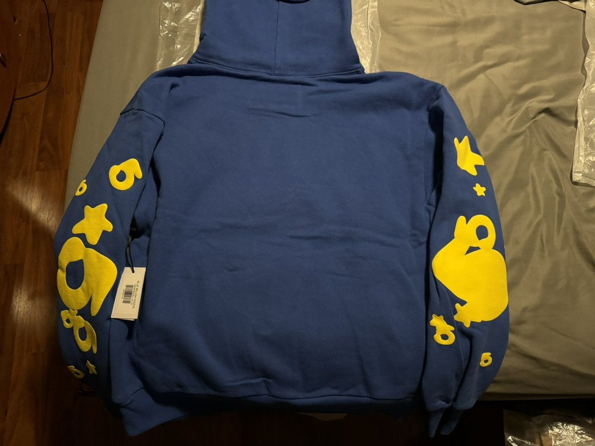 Sp5der Sp5der Beluga TC Blue Hoodie Size Medium Size US M / EU 48-50 / 2 - 2 Thumbnail
