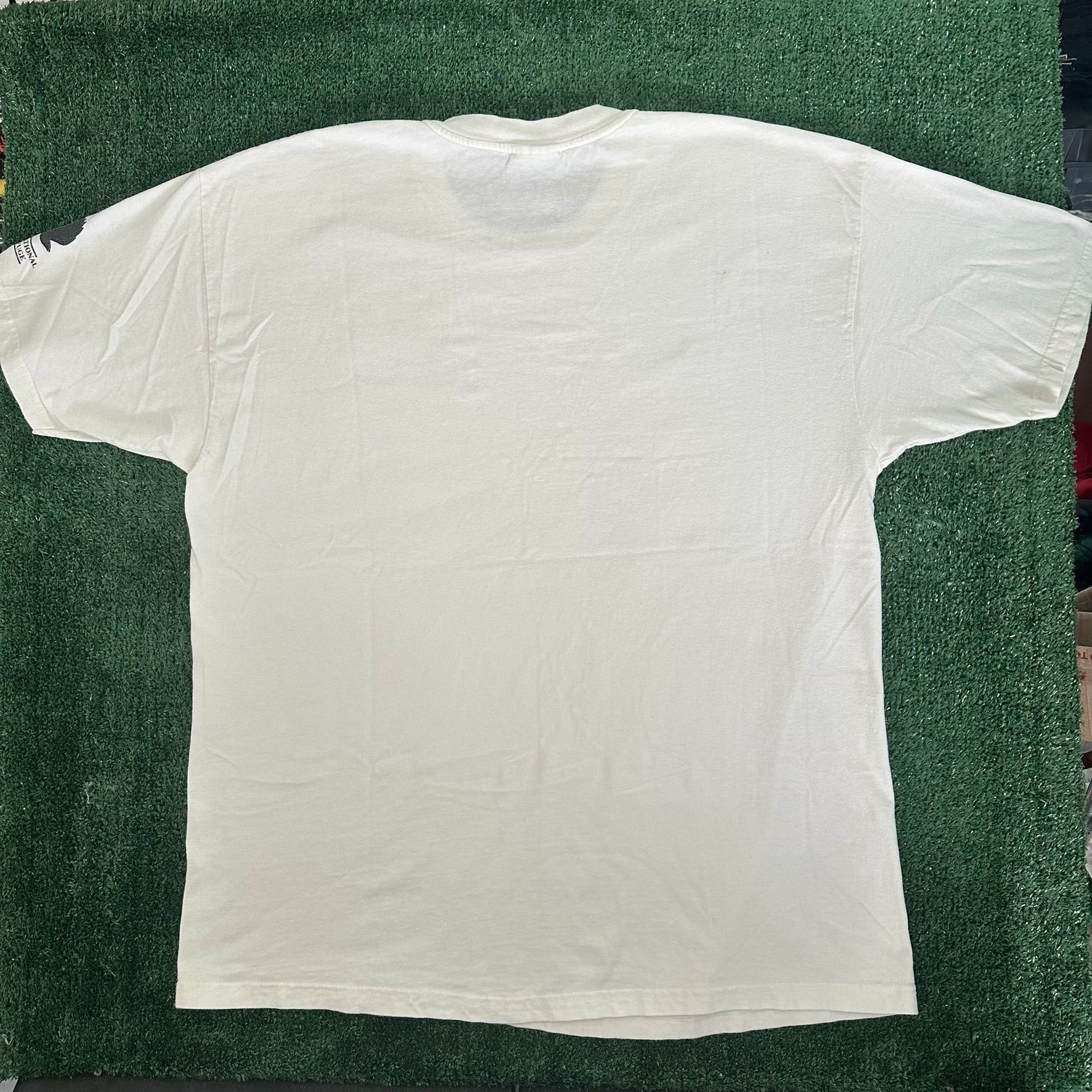 Hanes Vintage 90s Nature Animal T-Shirt Peregrine Falcon Bird Tee Size US XL / EU 56 / 4 - 5 Thumbnail