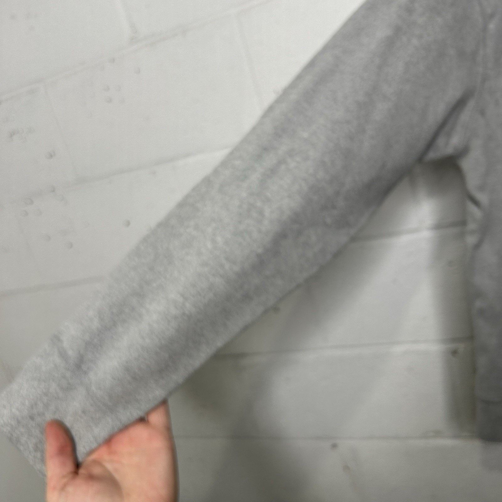 Supreme Supreme Fleece Pullover Blank Hoodie “Heather Grey” Size US M / EU 48-50 / 2 - 5 Thumbnail