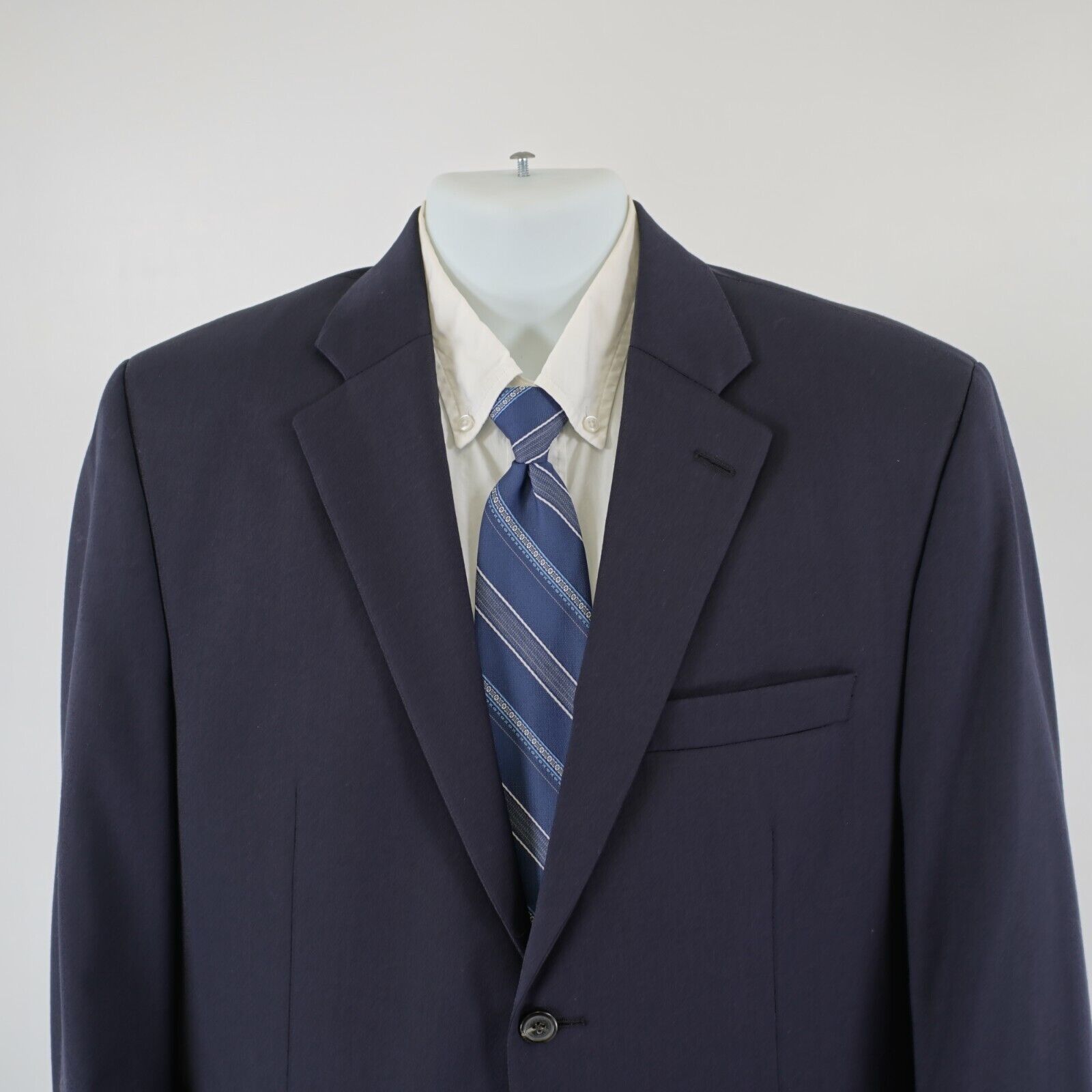 Lauren Ralph Lauren Lauren Ralph Lauren Twill Wool Blue 42R Suit Jacket / Blazer Size 42R - 1 Thumbnail