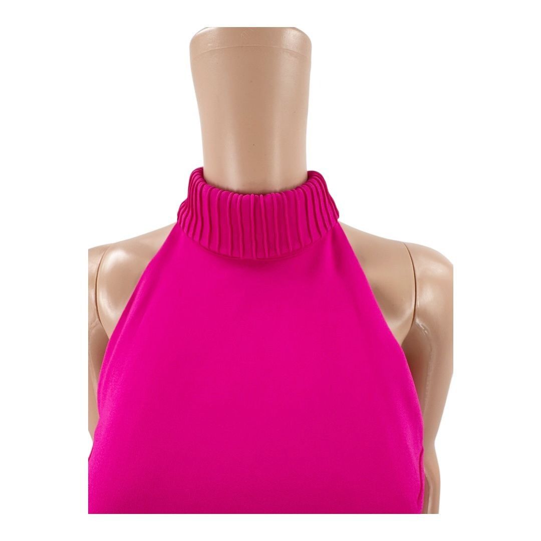 Brandon Maxwell Brandon Maxwell Dress Bow Back Mini Pink Fuchsia US2 Size XS / US 0-2 / IT 36-38 - 8 Thumbnail