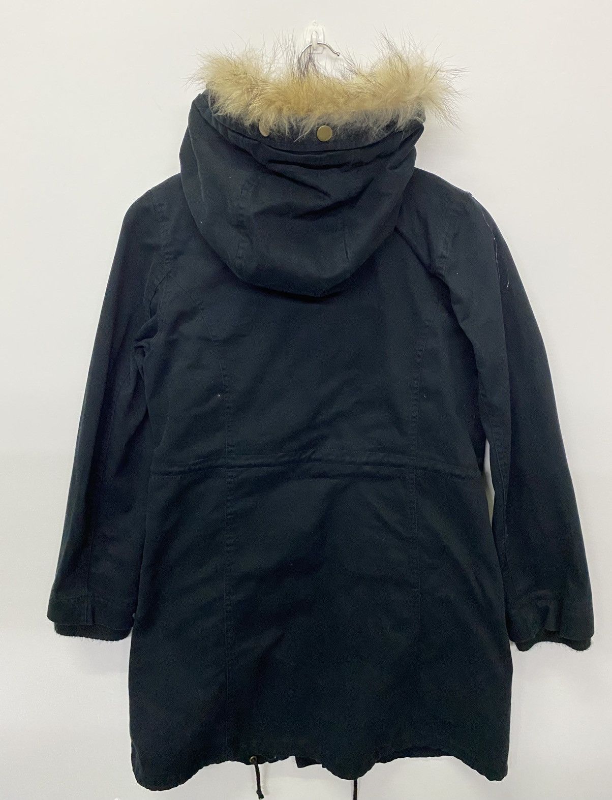 Japanese Brand Japanese Brand SWRO Fur Hoodie Long Jacket Size M / US 6-8 / IT 42-44 - 13 Thumbnail