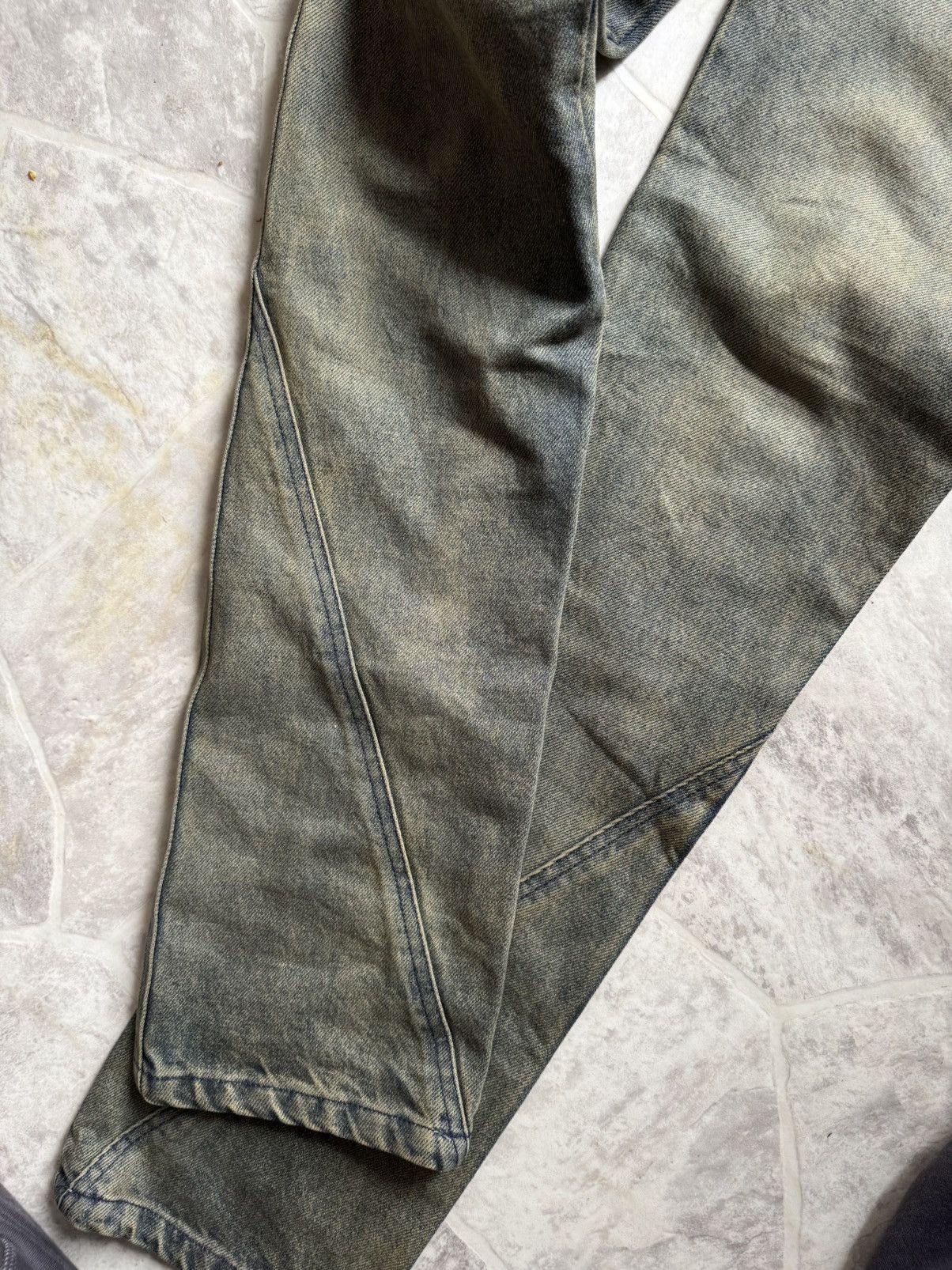 Vintage Mud Wash Denim Cut rare Size US 36 / EU 52 - 6 Thumbnail