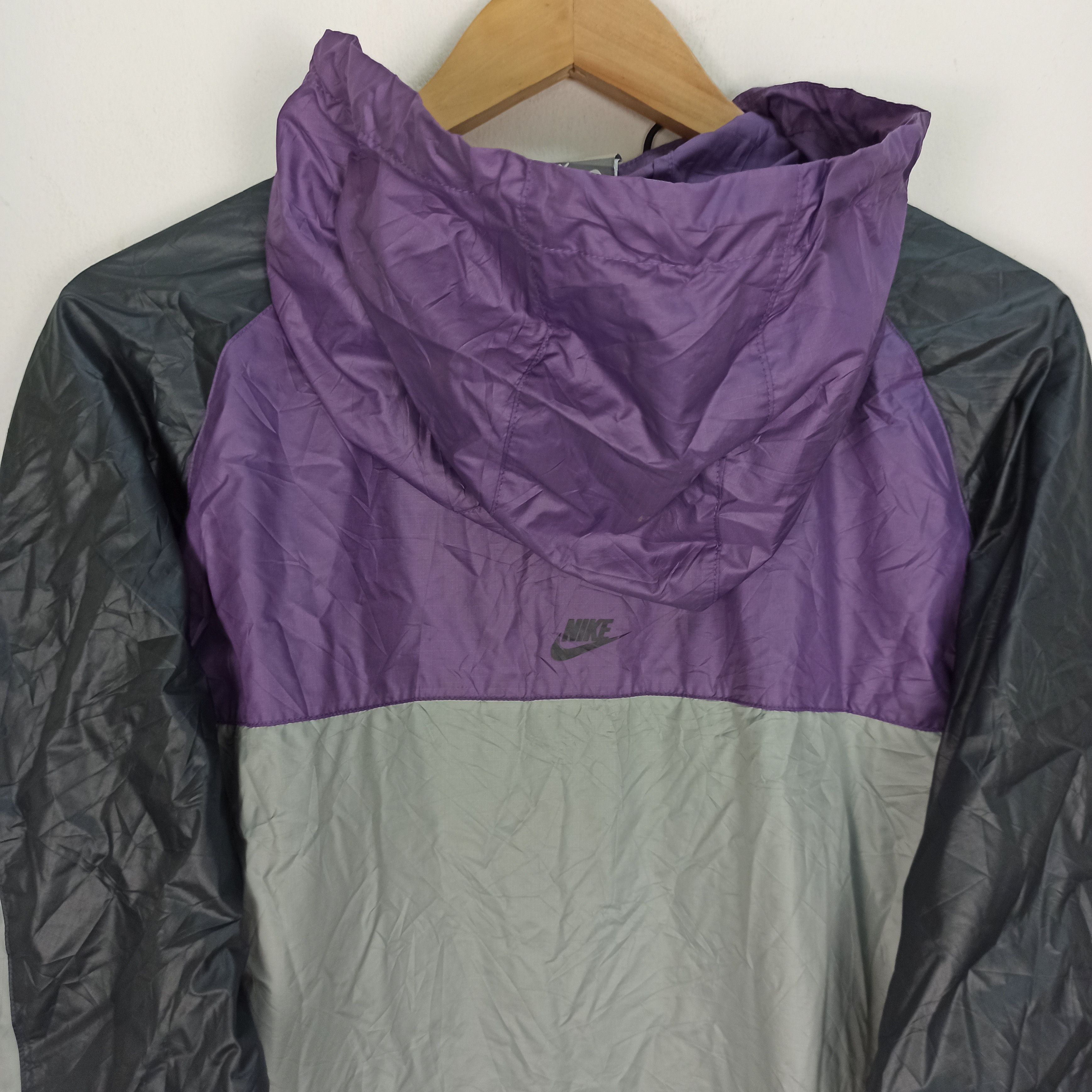 Nike Nike Windbreaker Hoodie Swoosh Logo Size US XL / EU 56 / 4 - 6 Thumbnail