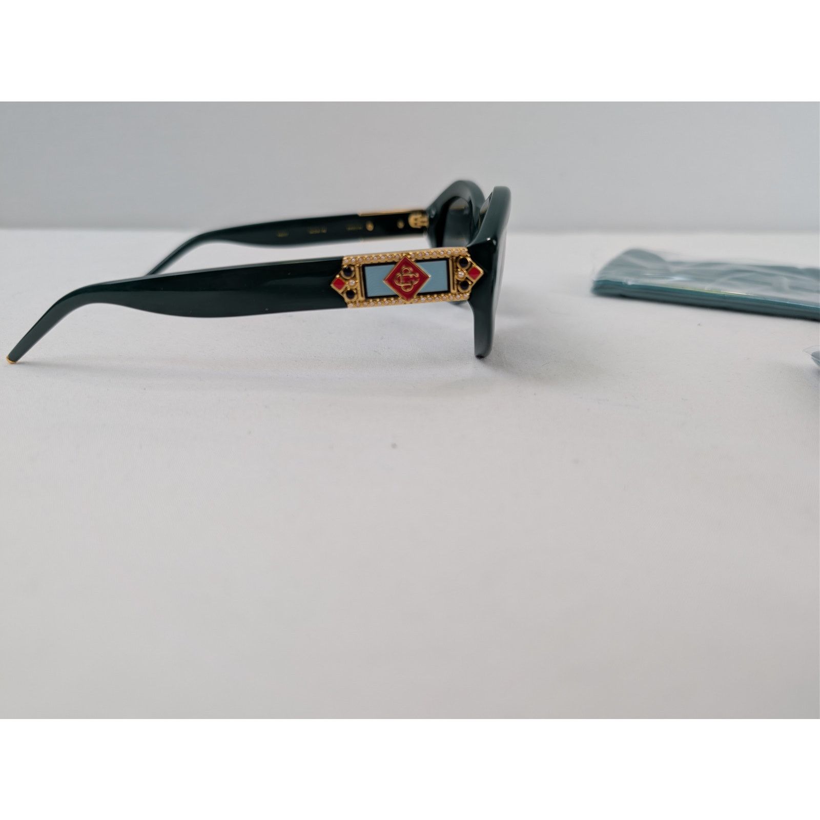 Casablanca o1rshd1 Size: OS / Stainless Steel Square Metal Sunglasses Size ONE SIZE - 6 Thumbnail