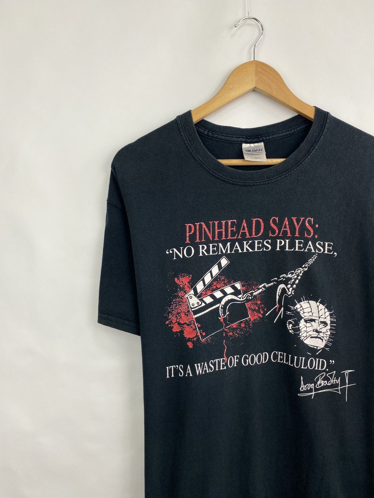 Vintage Vintage 90s Pinheard Hellraiser Horror T-Shirt Rare Retro Size US L / EU 52-54 / 3 - 2 Thumbnail