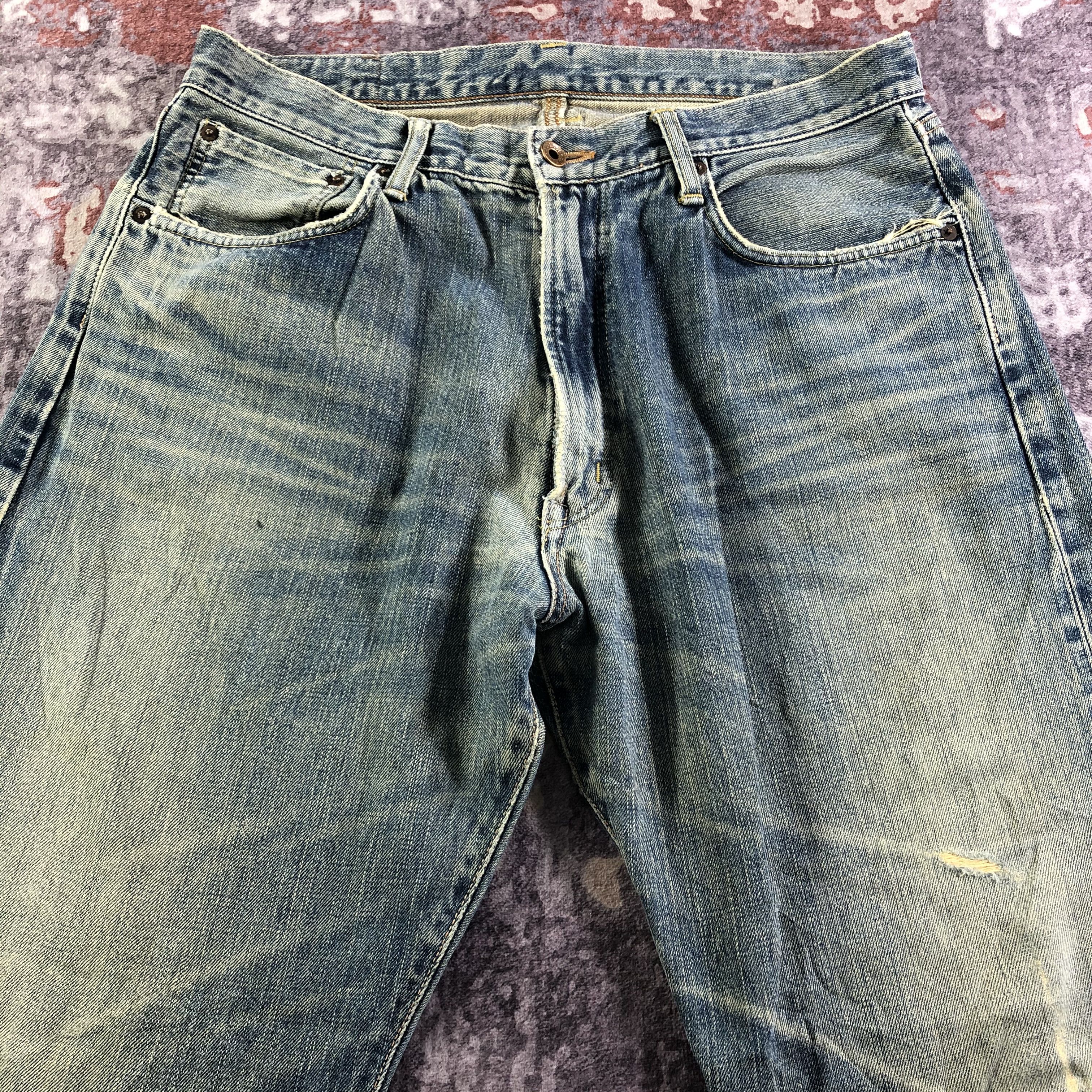 Edwin Vintage Edwin 505 Selvedge Jeans-JM3601 Size US 35 - 3 Thumbnail