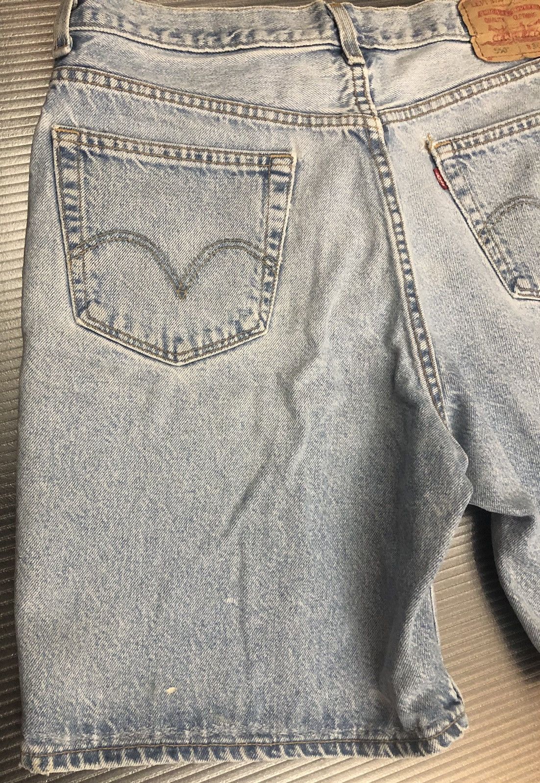 Levi's Levi's 🇺🇸 550 stonewash relax denim shorts 554 Vintage Y2K 36 Size US 36 / EU 52 - 11 Thumbnail