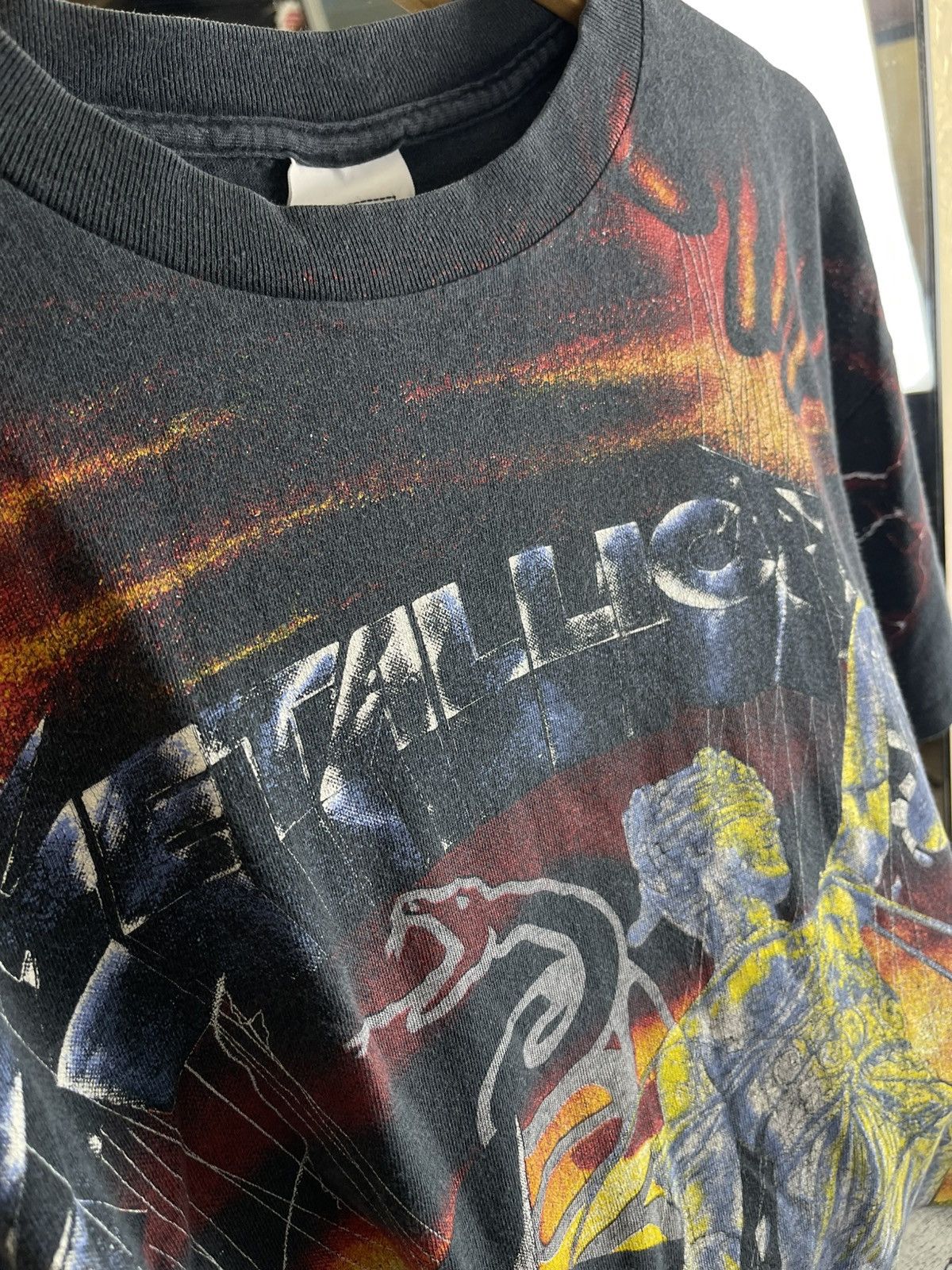 Other 1991 Metallica AOP Wild Oats Rare Vintage Pushead Graphic Size US XL / EU 56 / 4 - 8 Thumbnail