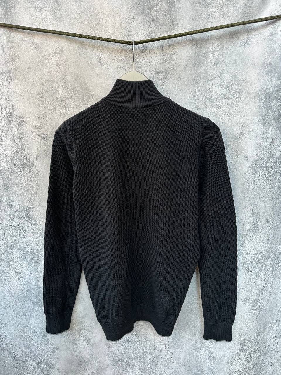 Lacoste Lacoste Full Zip Sweater Waffle Knit France Vintage 90s Size US S / EU 44-46 / 1 - 3 Thumbnail