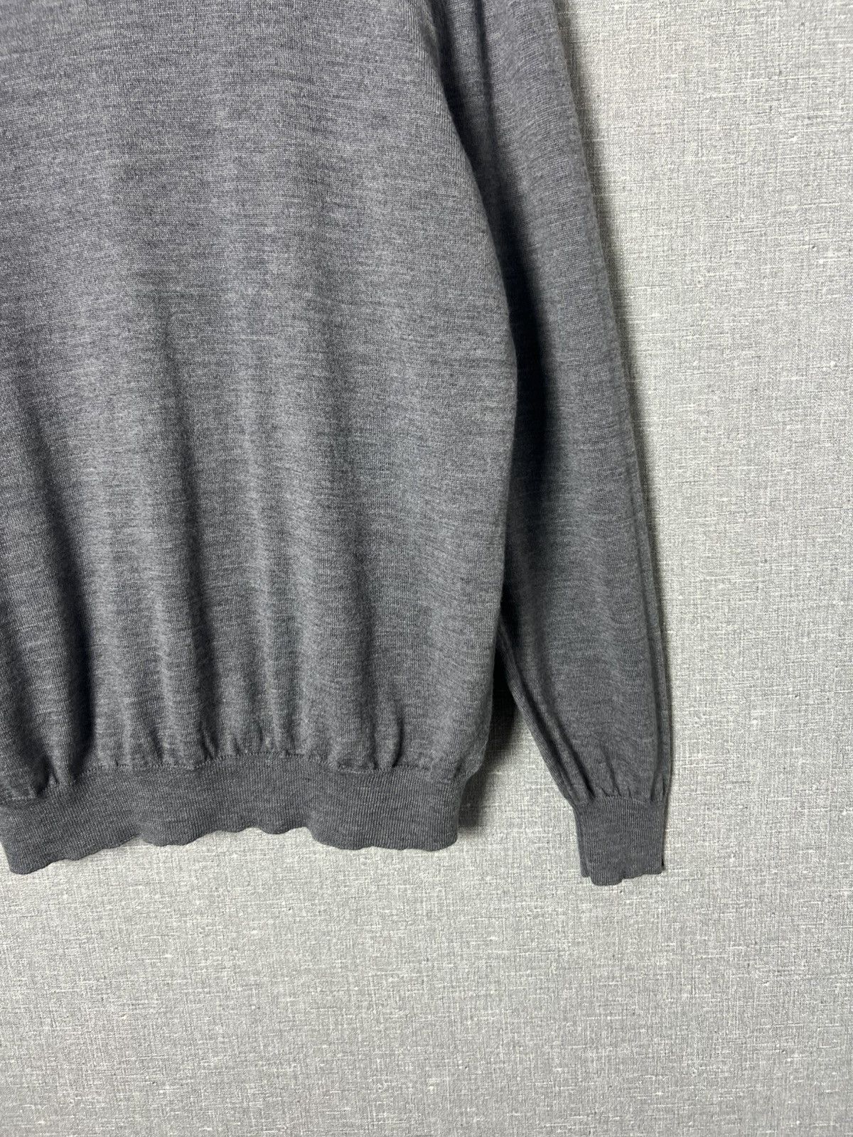 Maison Margiela Maison Margiela Geometric Pattern Wool Cardigan Mens Sweater Size US XL / EU 56 / 4 - 14 Thumbnail
