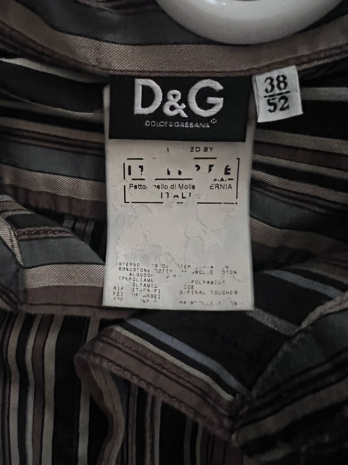 Dolce & Gabbana Vintage Dolce & Gabanna Shirt Size US L / EU 52-54 / 3 - 4 Thumbnail