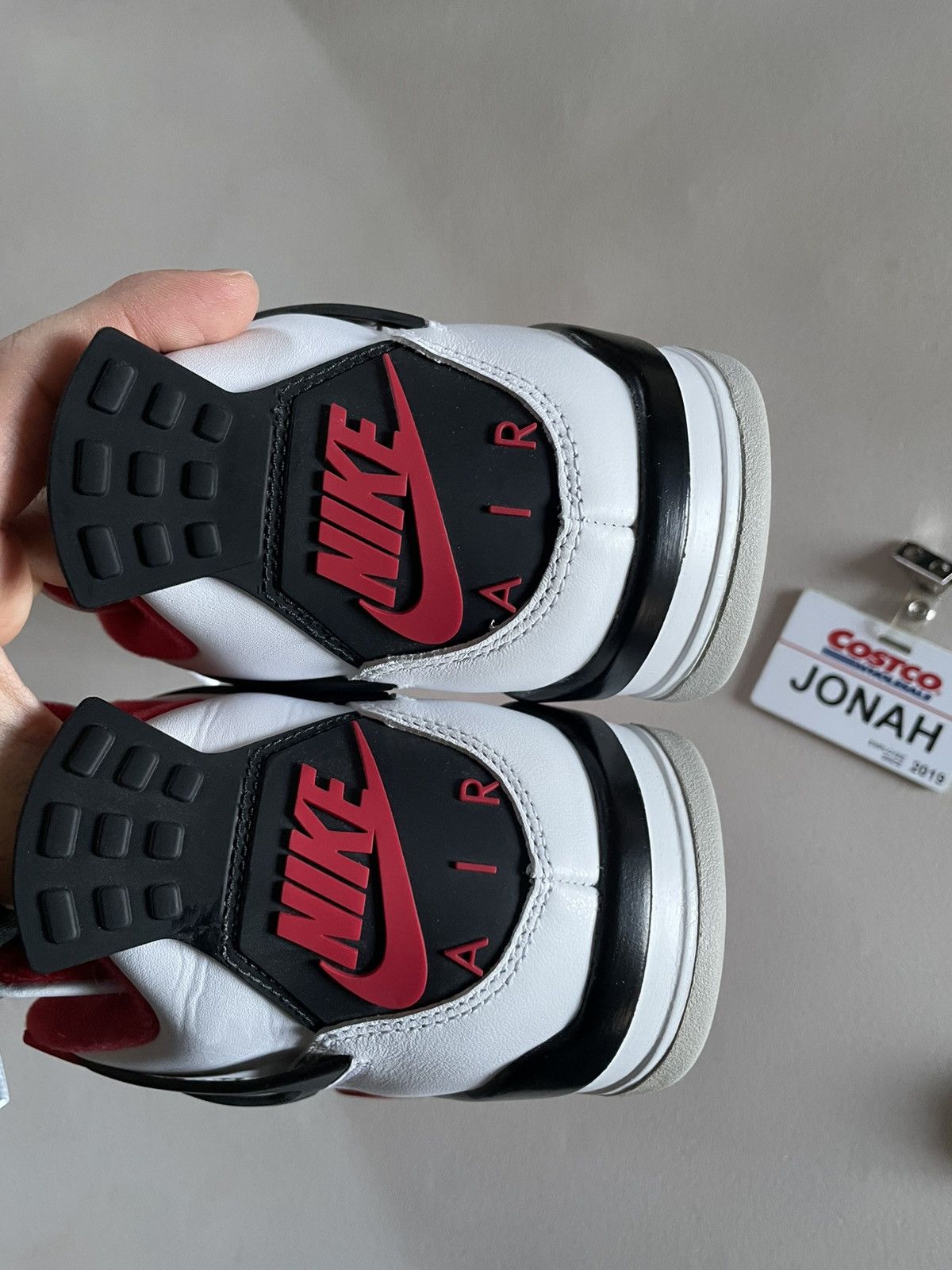 Jordan Brand Jordan 4 Retro Fire Red (2020) w/box Size US 9.5 / EU 42-43 - 5 Thumbnail