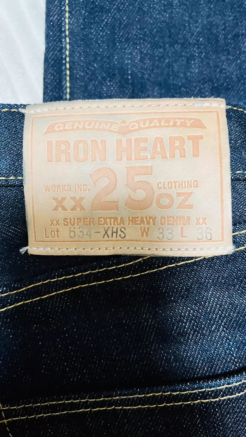 Iron heart Primary color jeans