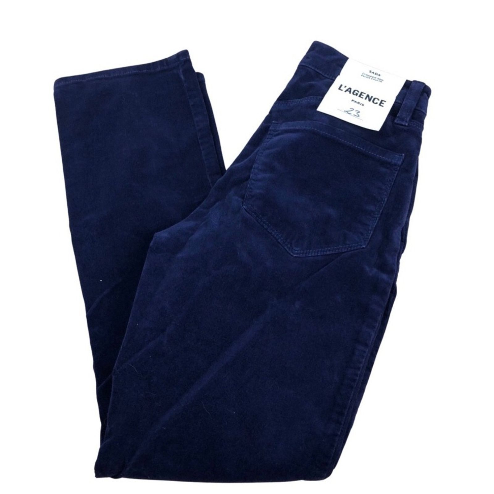 L'AGENCE New with tag L’AGENCE Sada Corduroy Crop Skinny Pants Size 23" - 7 Thumbnail