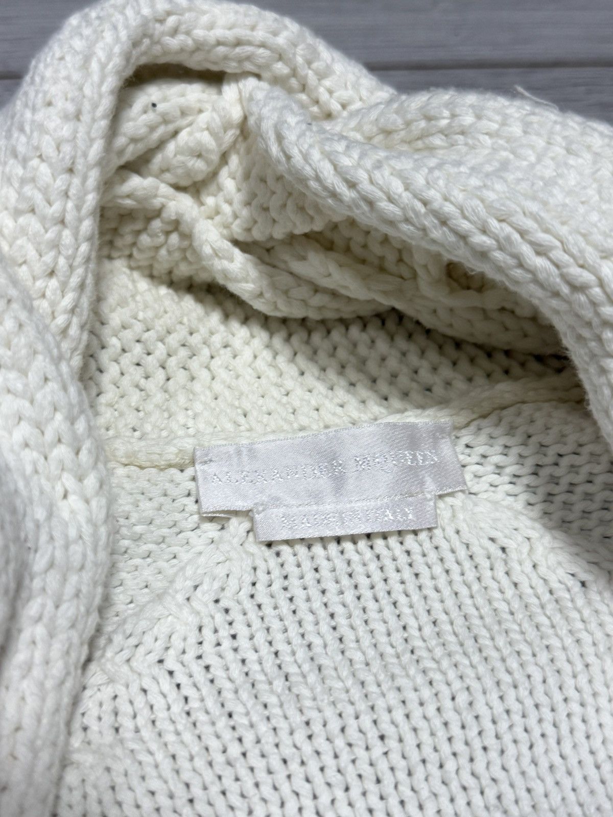 Alexander McQueen Alexander McQueen vintage RARE knitted woven cardigan Size US XL / EU 56 / 4 - 5 Thumbnail