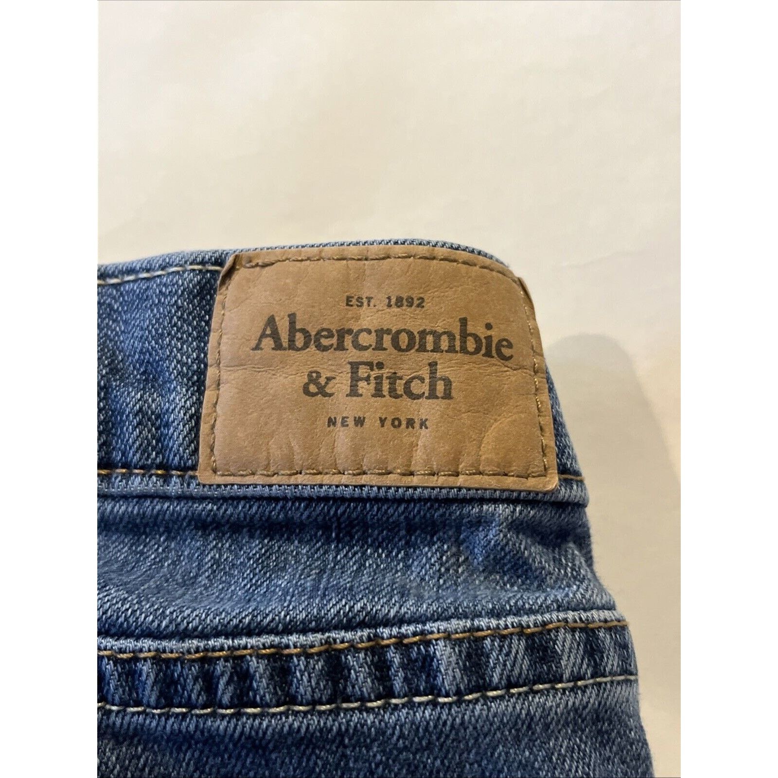 Abercrombie & Fitch Abercrombie & Fitch Womens 30x25 Jeans Blue Denim Distressed Size 30" / US 8 / IT 44 - 17 Thumbnail
