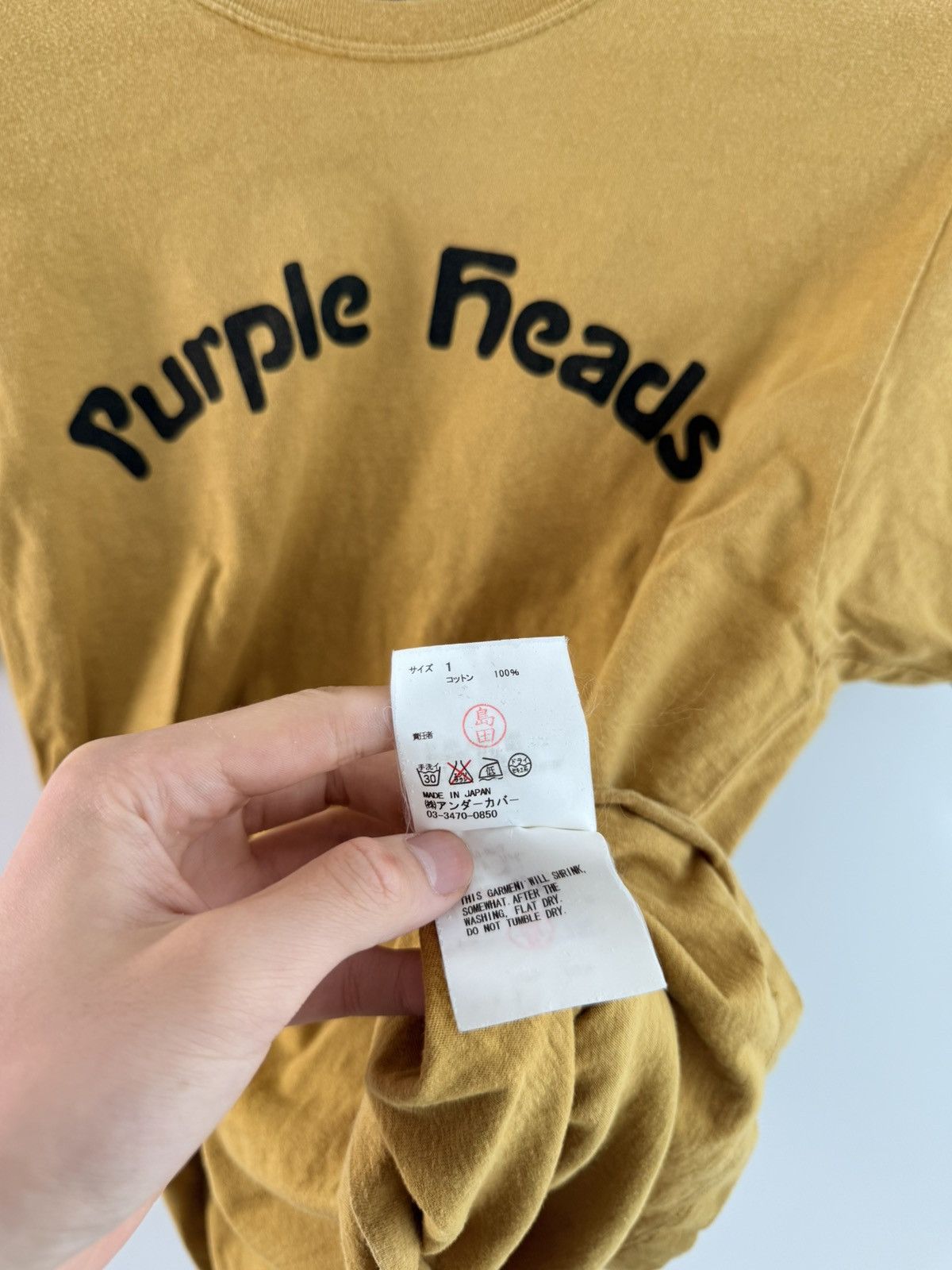 Undercover Undercover Purple Heads T Shirt Size US S / EU 44-46 / 1 - 4 Thumbnail