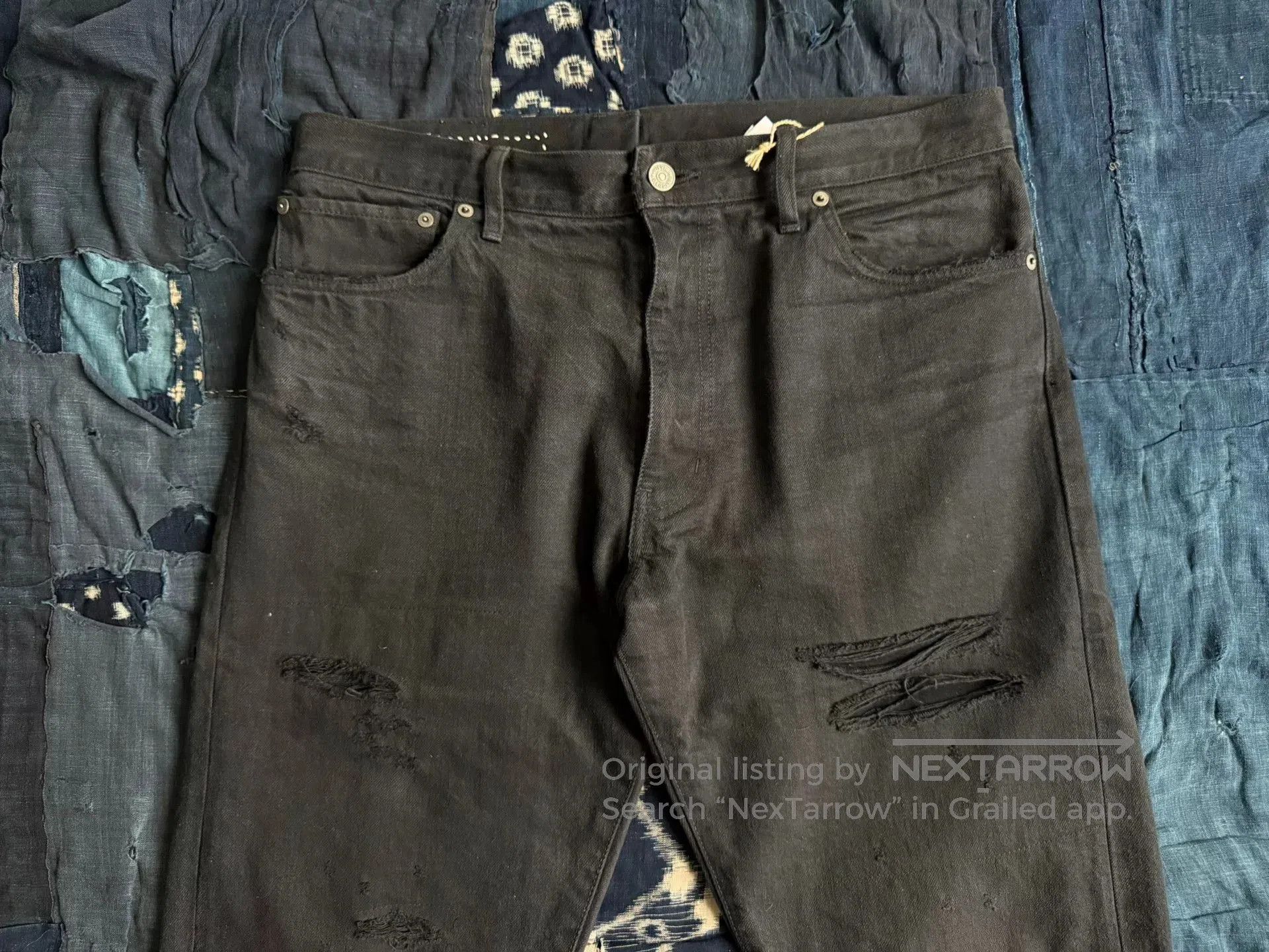 Visvim visvim journeyman pants black denim style. Size US 44 / EU 60 - 5 Thumbnail