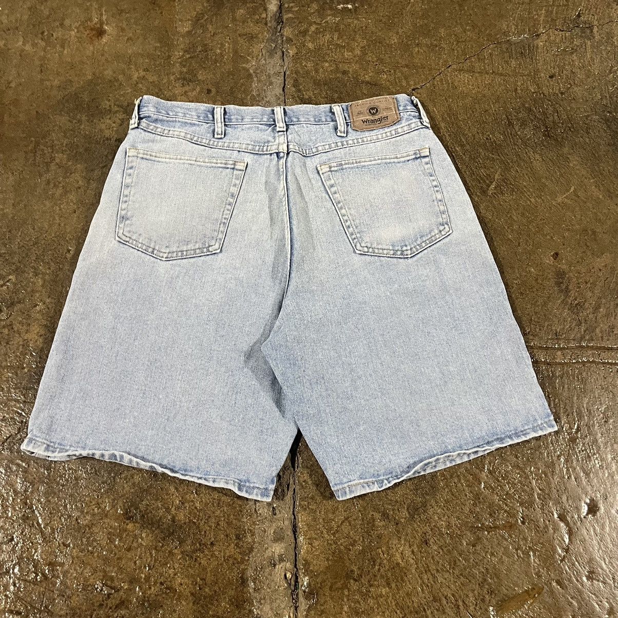 Carhartt × Vintage × Wrangler Crazy Carhartt Style Wrangler Carpenter Jorts Skater Shorts Size US 34 / EU 50 - 3 Thumbnail