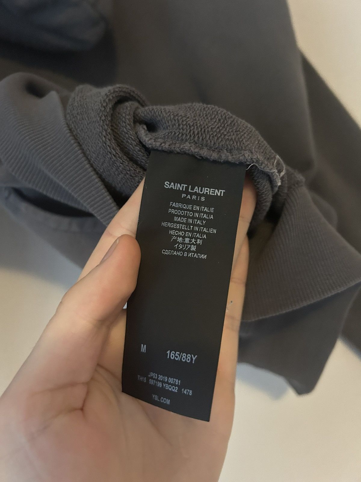 Saint Laurent Paris Malibu Saint Laurent Hoodie Size US M / EU 48-50 / 2 - 7 Thumbnail