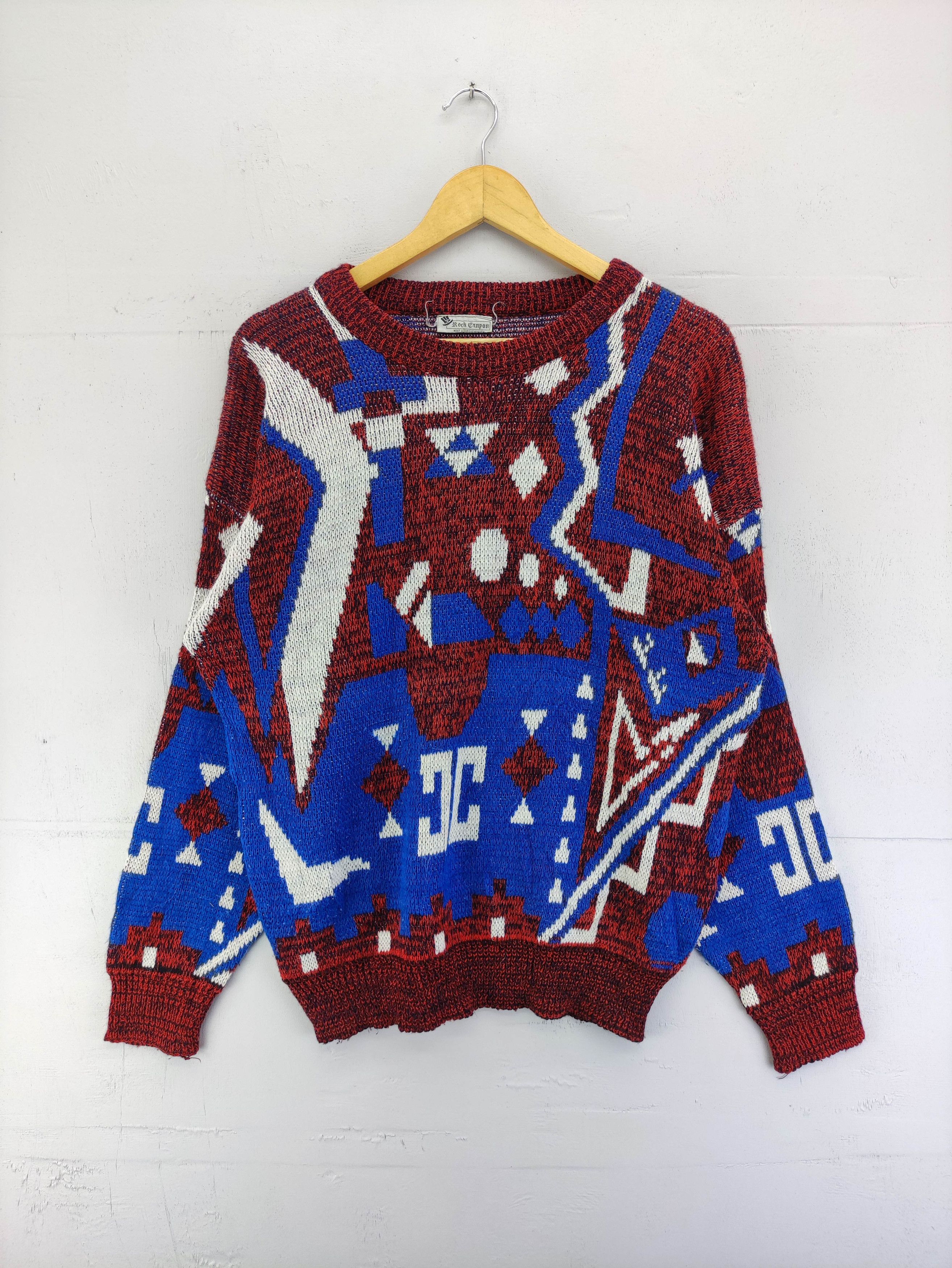 Aran Isles Knitwear Vintage Rock Eanpon Wool Knit Sweater Size US M / EU 48-50 / 2 - 1 Thumbnail