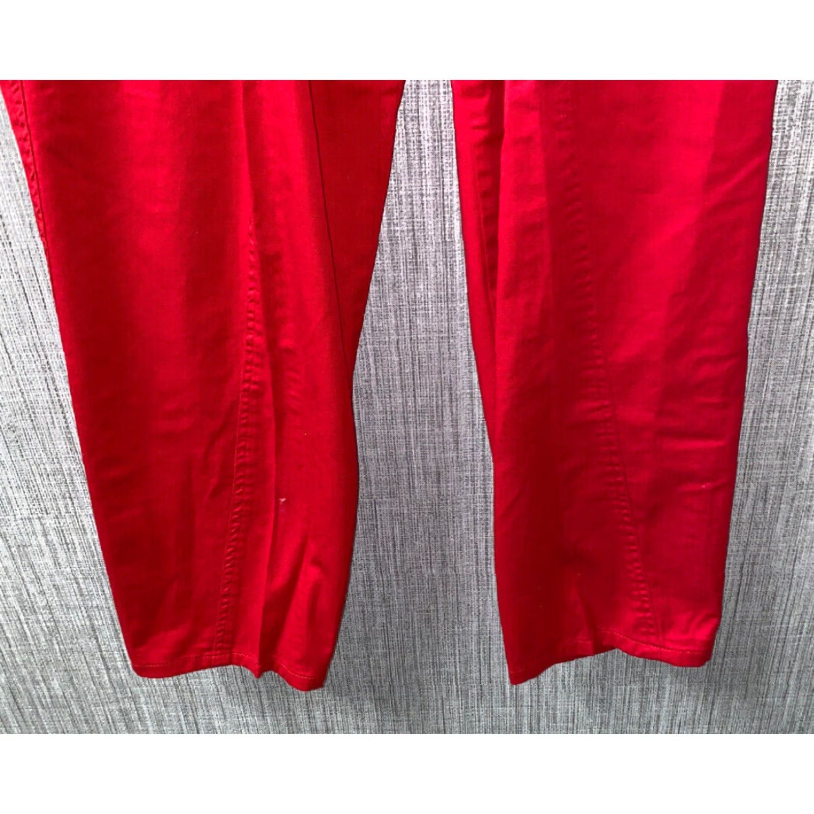 Vintage VINTAGE Generra Casual Pants Mens 34x31 Red Cotton Flat Front Size US 34 / EU 50 - 4 Thumbnail