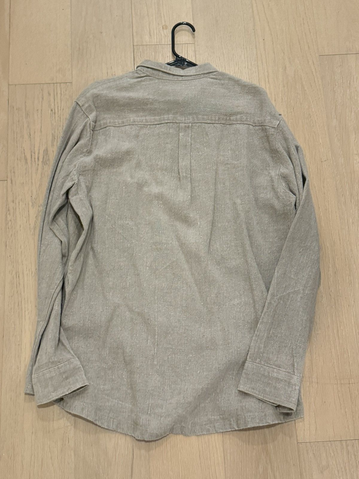 Other never cursed - Painter’s Shirt in undyed linen Size US XL / EU 56 / 4 - 2 Thumbnail