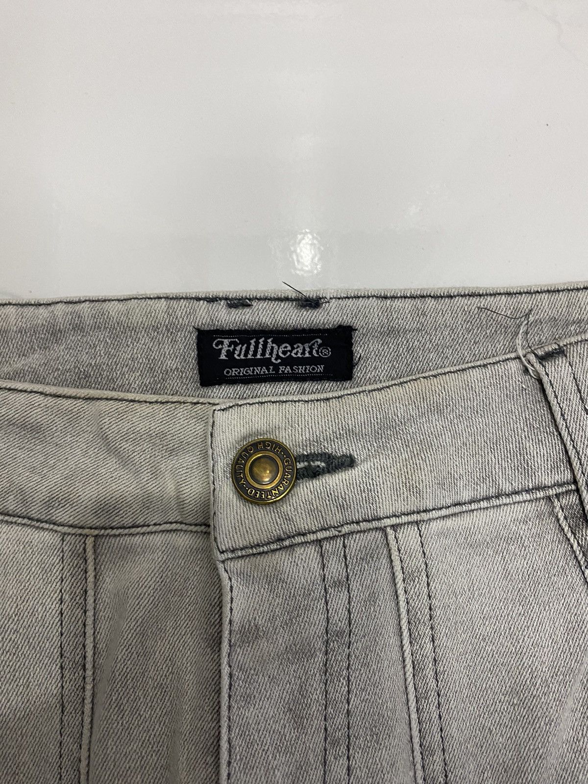 Hysteric Glamour × Japanese Brand JAPANESE AVANT GARDE STYLE DENIM FLARE DISTRESSED BOOTCUT Size US 27 - 9 Thumbnail