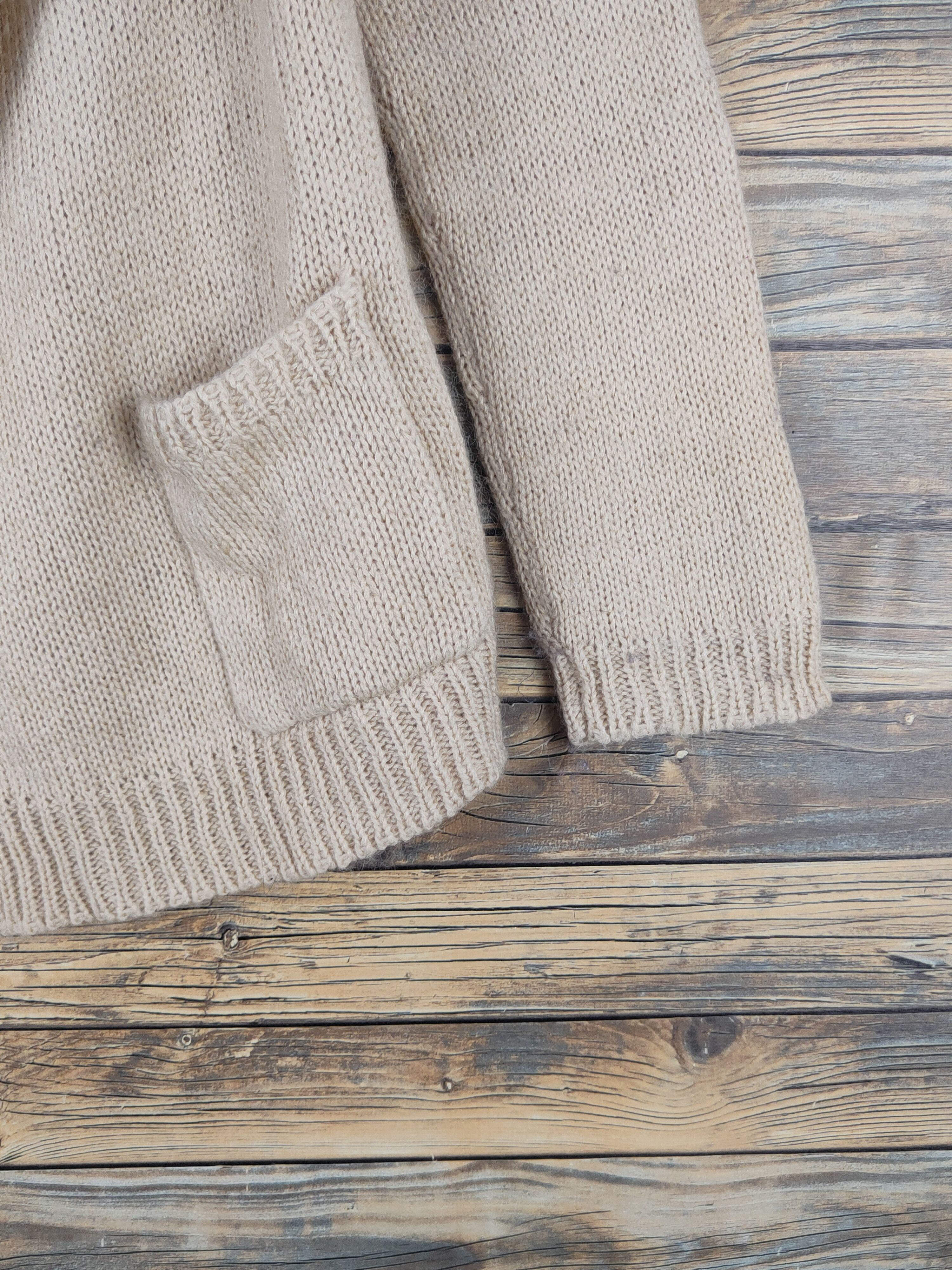 Homespun Knitwear × Japanese Brand Calza Brown Knitwear Cardigan #W1290 Size M / US 6-8 / IT 42-44 - 6 Thumbnail