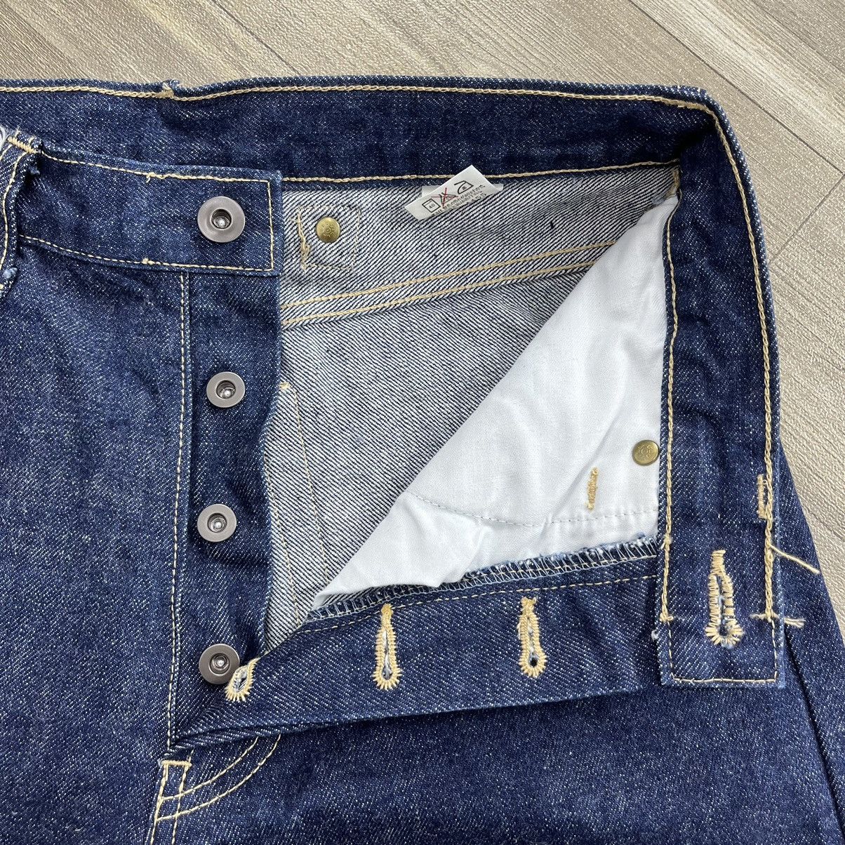 Evisu × Japanese Brand Y2K Japanese Brand Like Evisu Selvedge Buckle Back Jeans Size US 28 / EU 44 - 9 Thumbnail