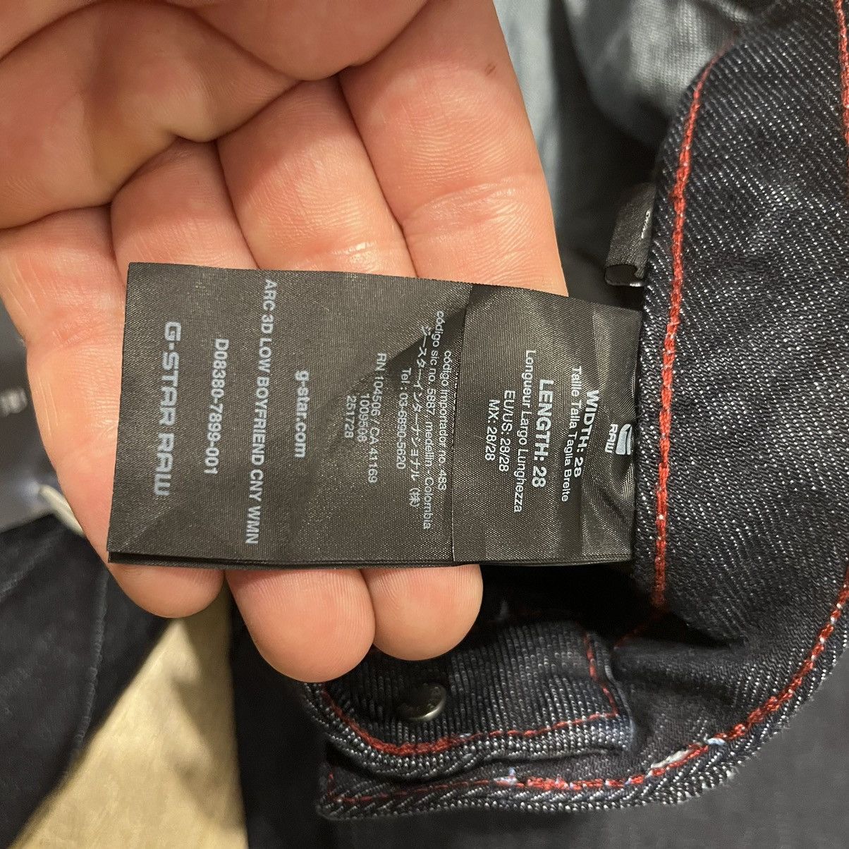 Other NEW G-Star Arc 3D Tapered CNY Hadron Stretch Denim Skeleton Size US 28 / EU 44 - 8 Thumbnail