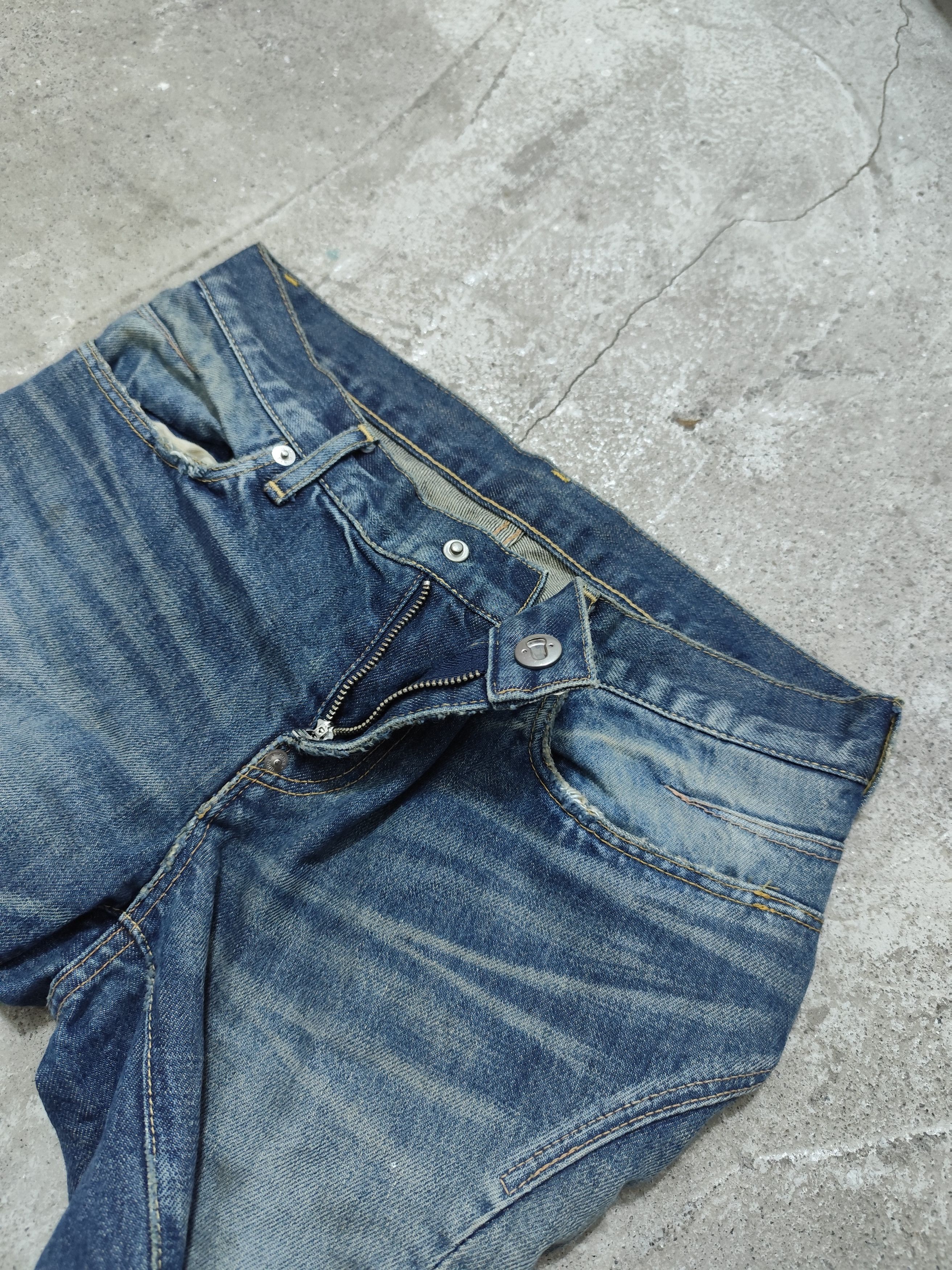 Undercover Undercover archives AW 10/11 J shape twisted distressed Size US 30 / EU 46 - 11 Thumbnail