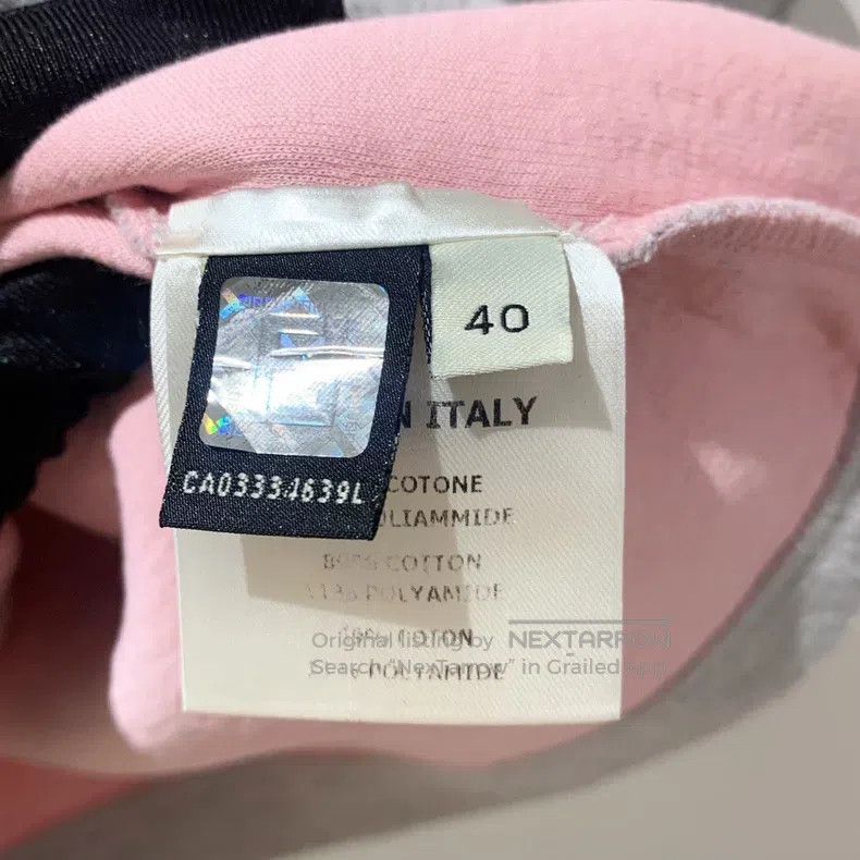 Fendi Fendi Short Sweatshirt in Gray Pink Color Block Design Size XS / US 0-2 / IT 36-38 - 5 Thumbnail