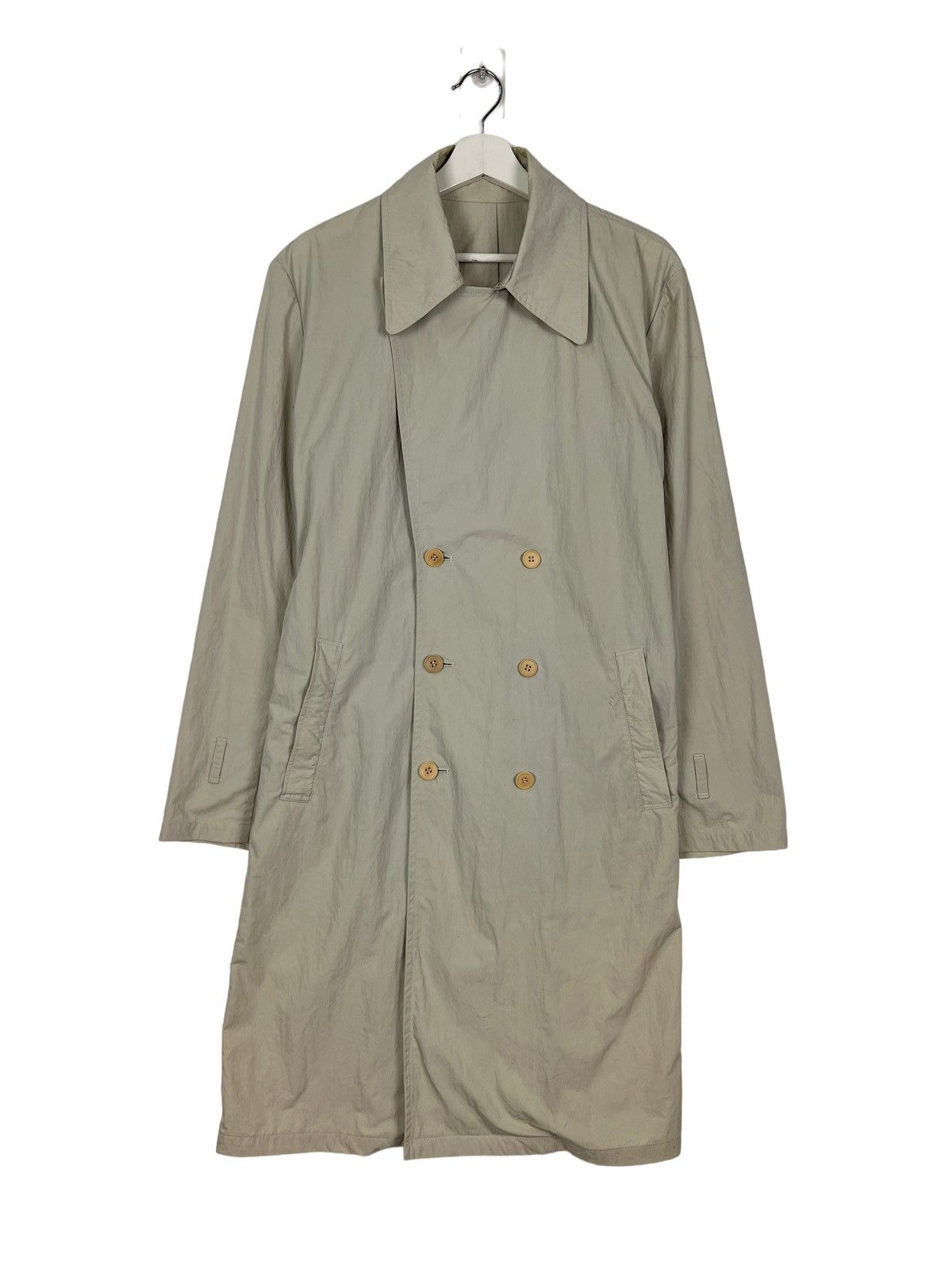 Lad Musician 🔥 THE LAD MUSICIAN LIGHT NYLON BELT TRENCH COAT Size US M / EU 48-50 / 2 - 3 Thumbnail