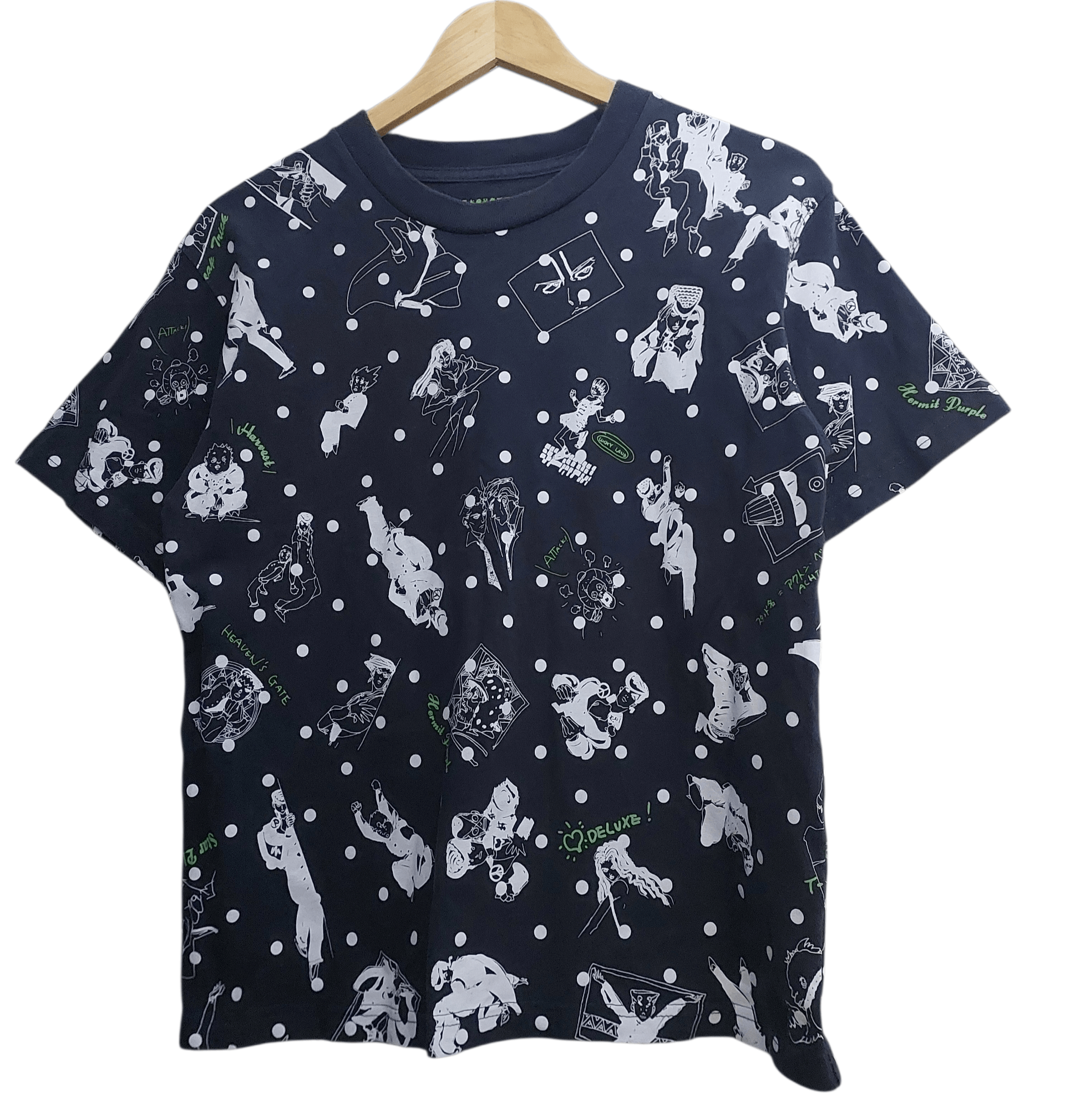 Anime JOJO'S BIZARRE ADVENTURE ANIME EXHIBITION TEE Size US S / EU 44-46 / 1 - 1 Thumbnail