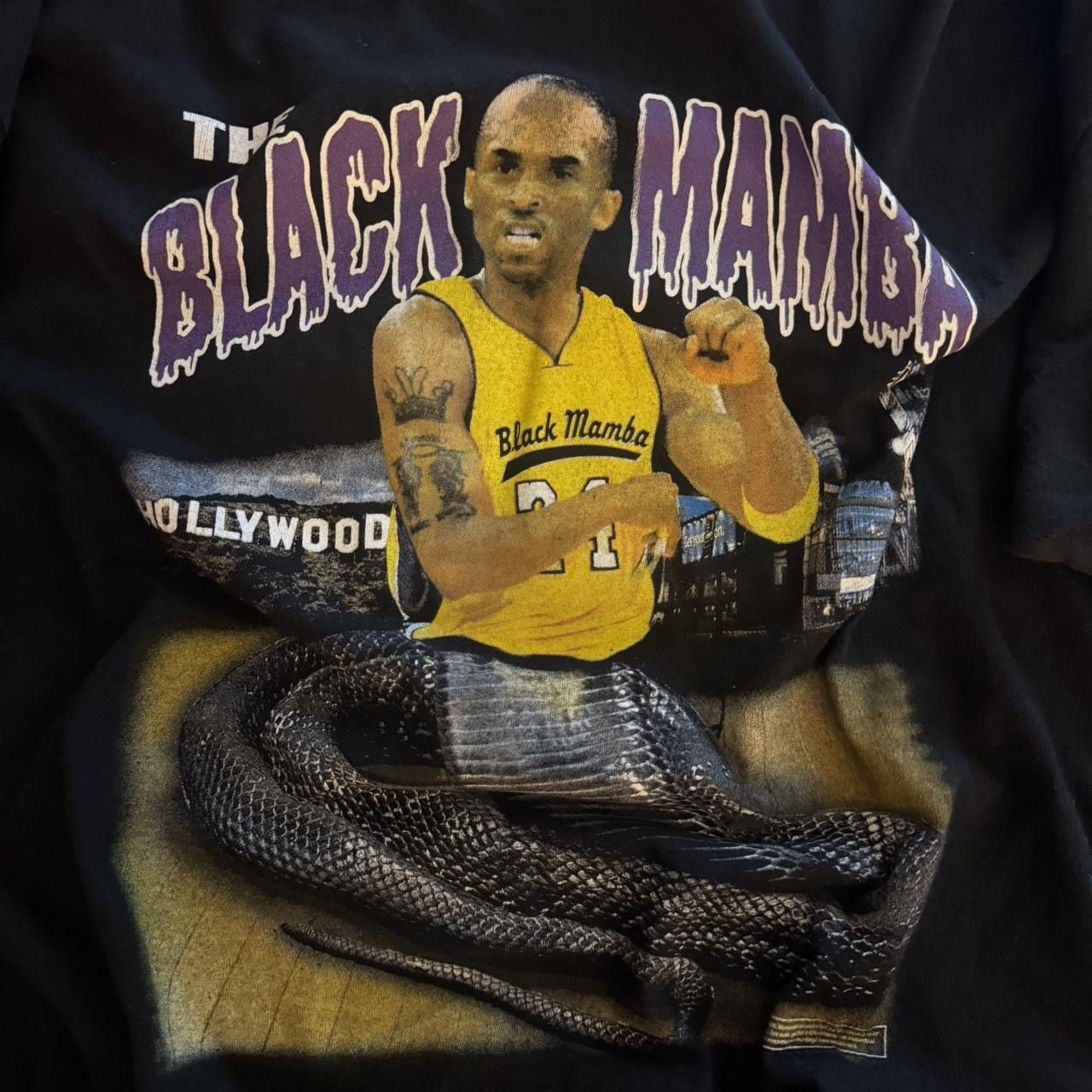 Black Mamba Kobe Bryant Y2K Tee