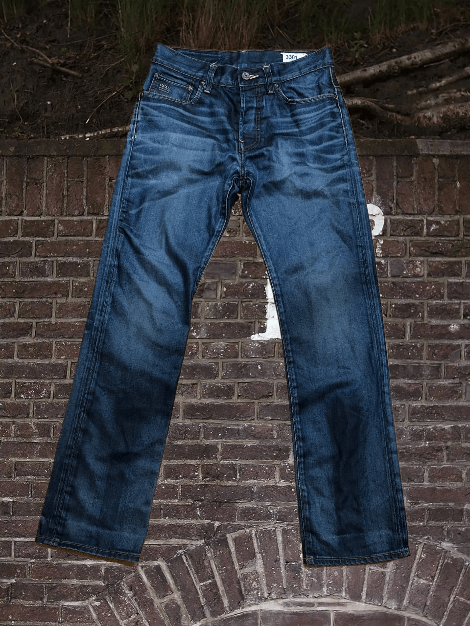 G-Star G-STAR 3301 MEN'S JEANS BUTTON'S DISTRESSED DENIM Size US 30 / EU 46 - 1 Thumbnail