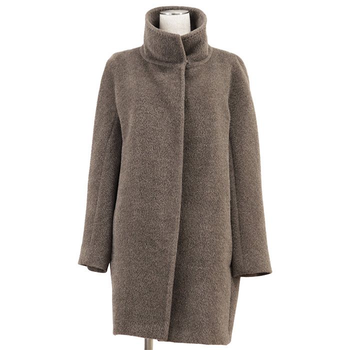 Max Mara MaxMara MaxMara Alpaca Wool Coat Textile Outerwear DUTY FREE for USA Size ONE SIZE - 1 Thumbnail