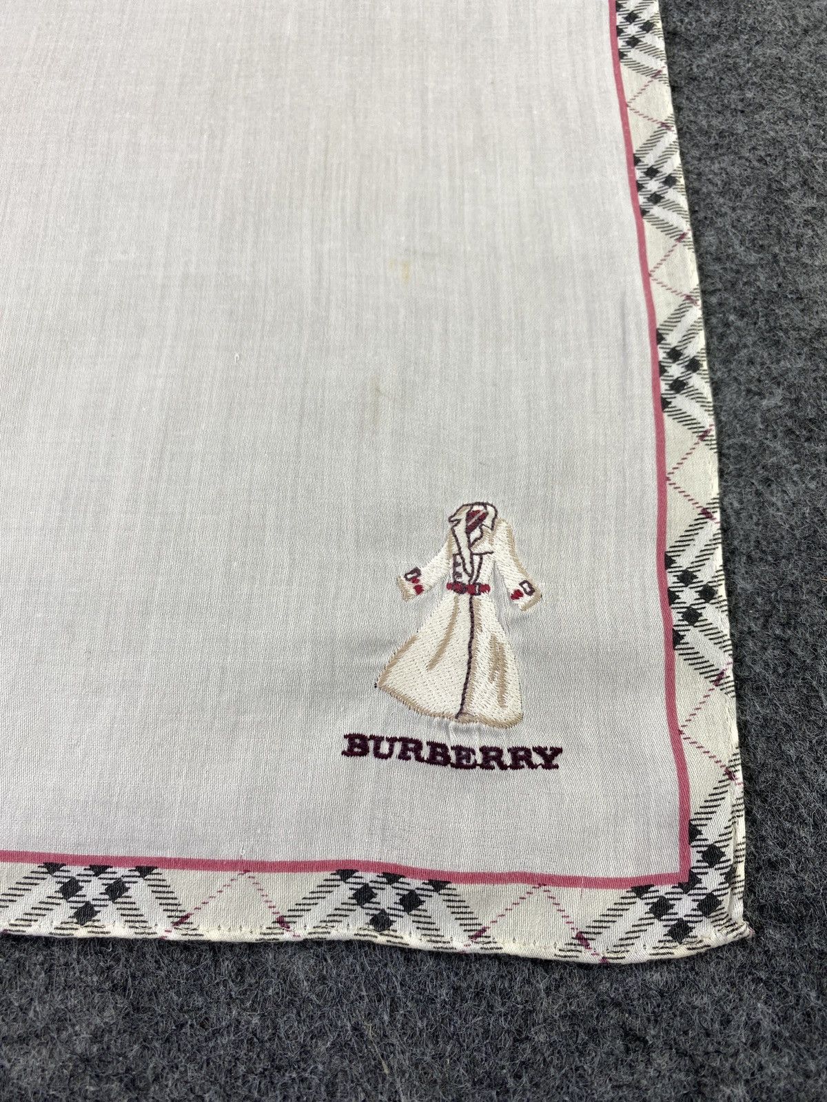 Burberry × Vintage Burberry Handkerchief / Bandana / Neckerchief-B467 Size ONE SIZE - 5 Thumbnail