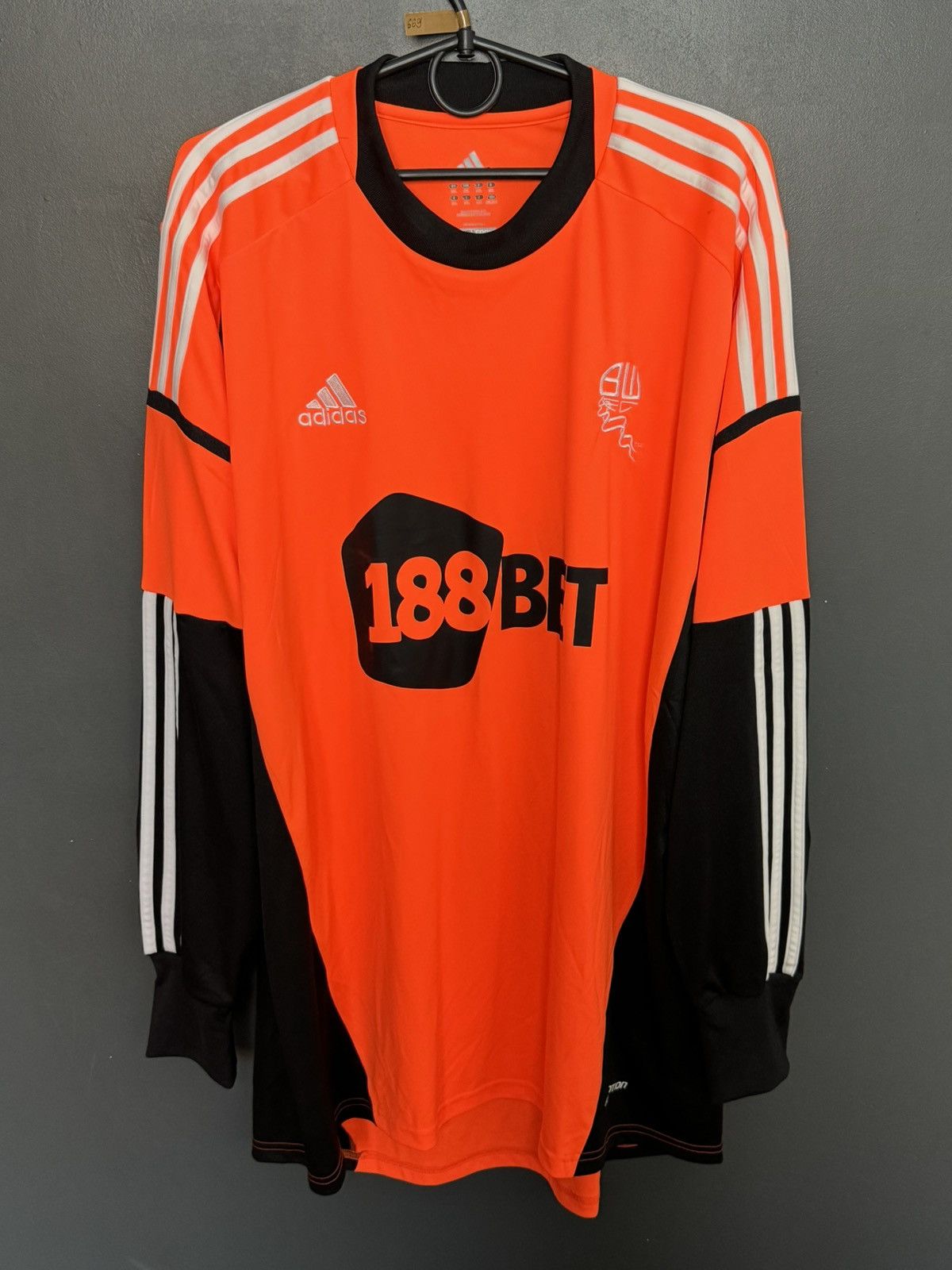 Adidas Bolton 12/13 Goalkeeper Player Issue Football Jersey Size US XXL / EU 58 / 5 - 1 Thumbnail